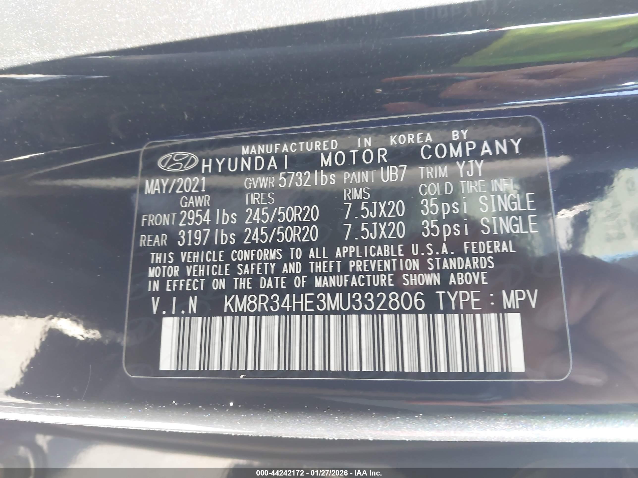HYUNDAI PALISADE image 9