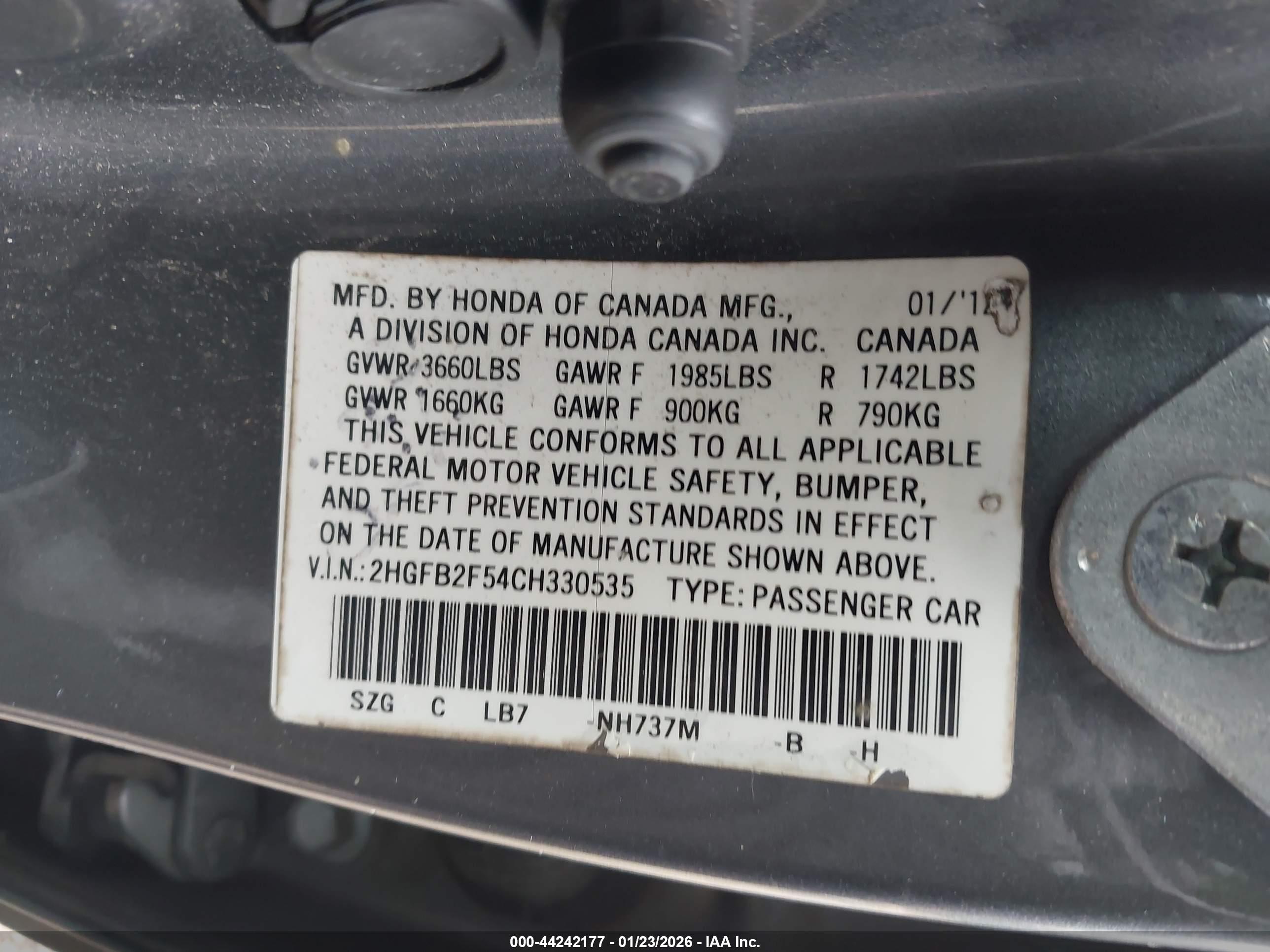 HONDA CIVIC image 9