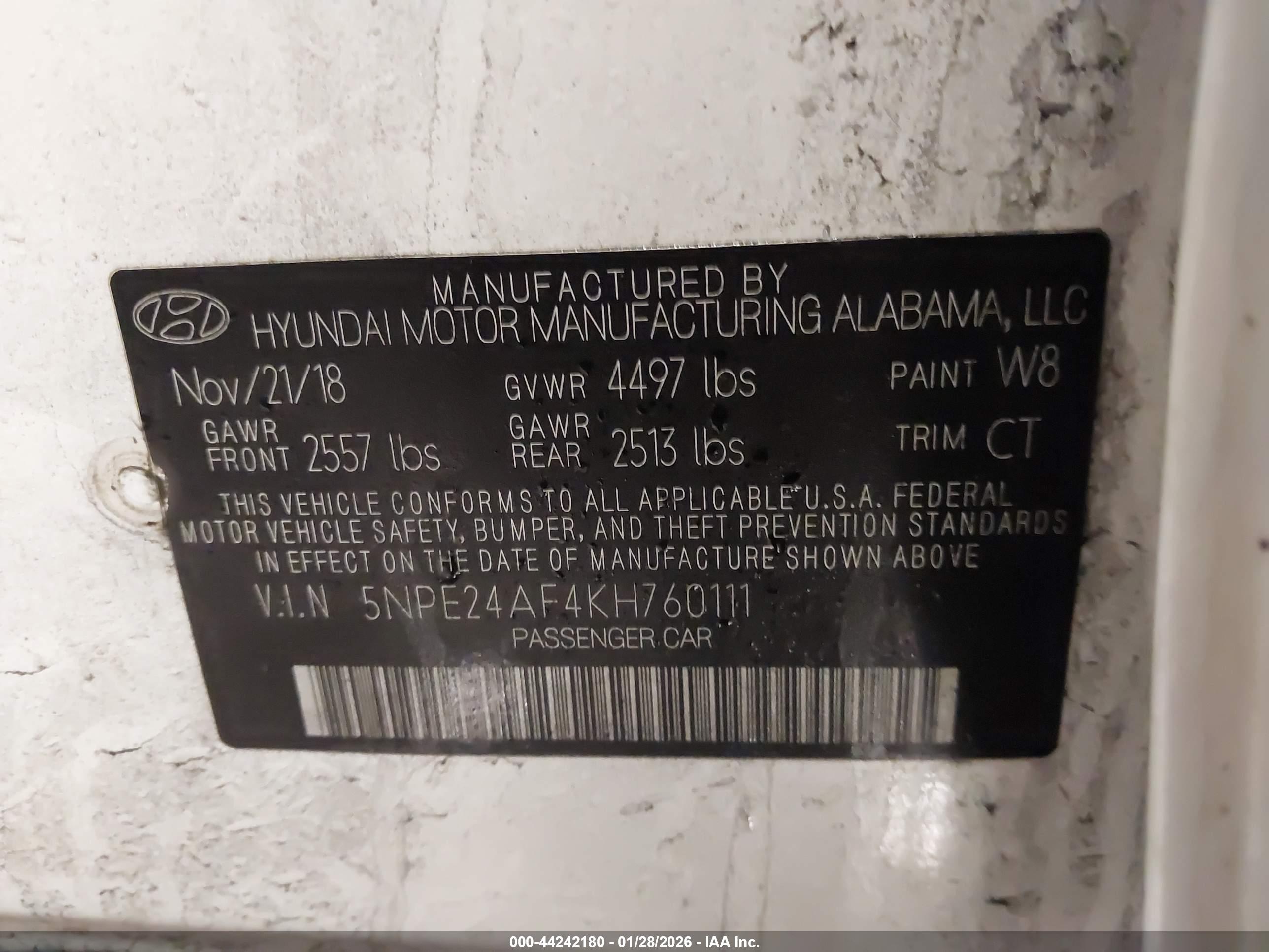 HYUNDAI SONATA image 9