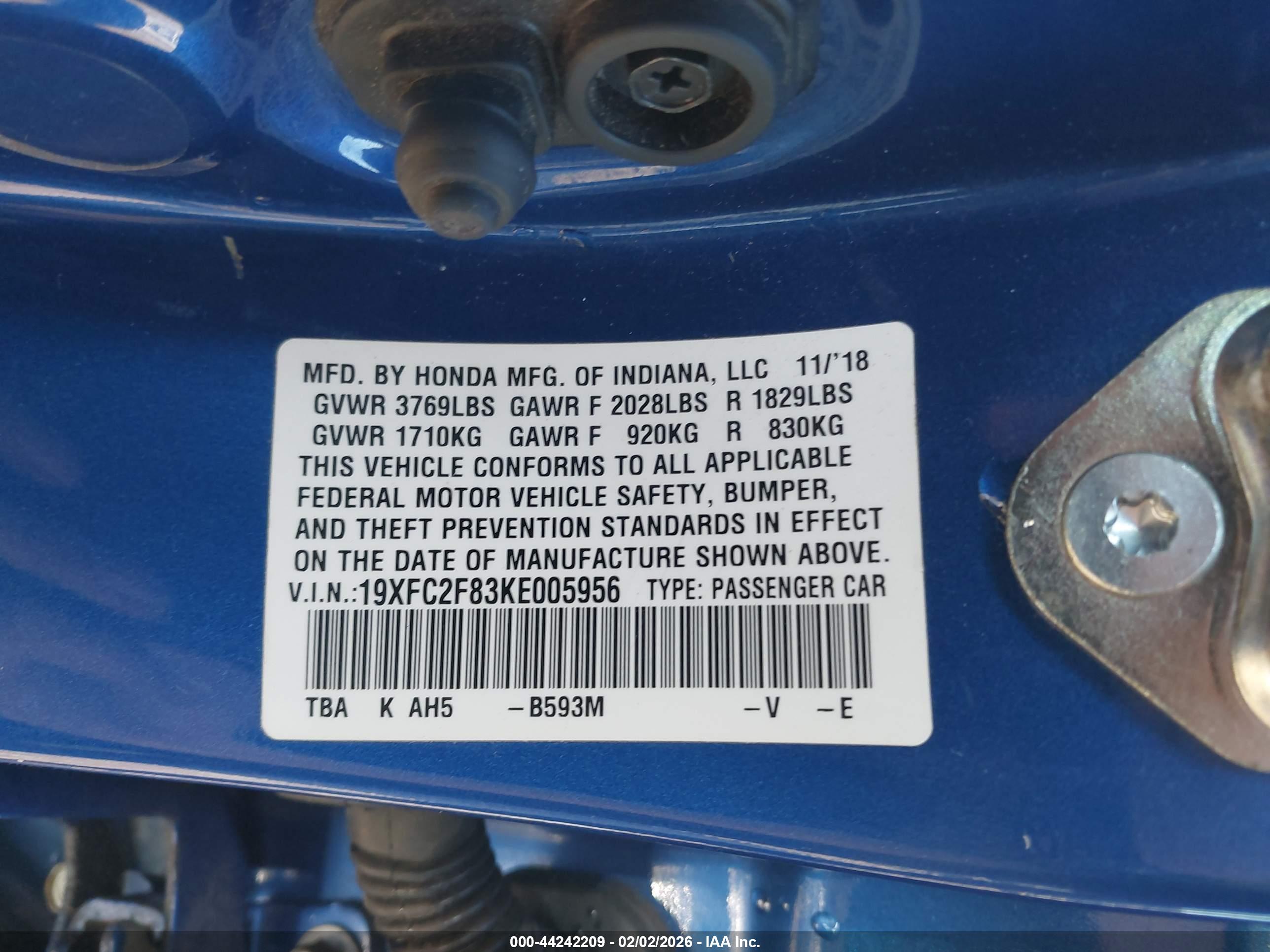 HONDA CIVIC image 9