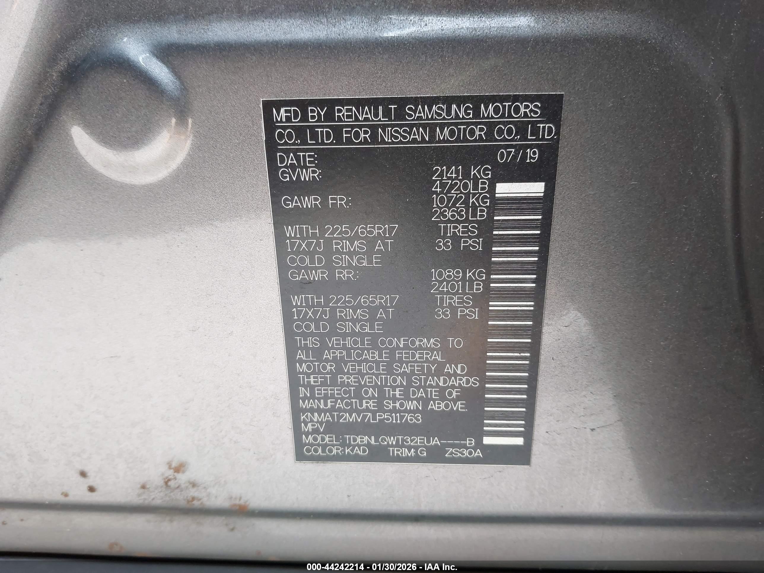 NISSAN ROGUE image 9