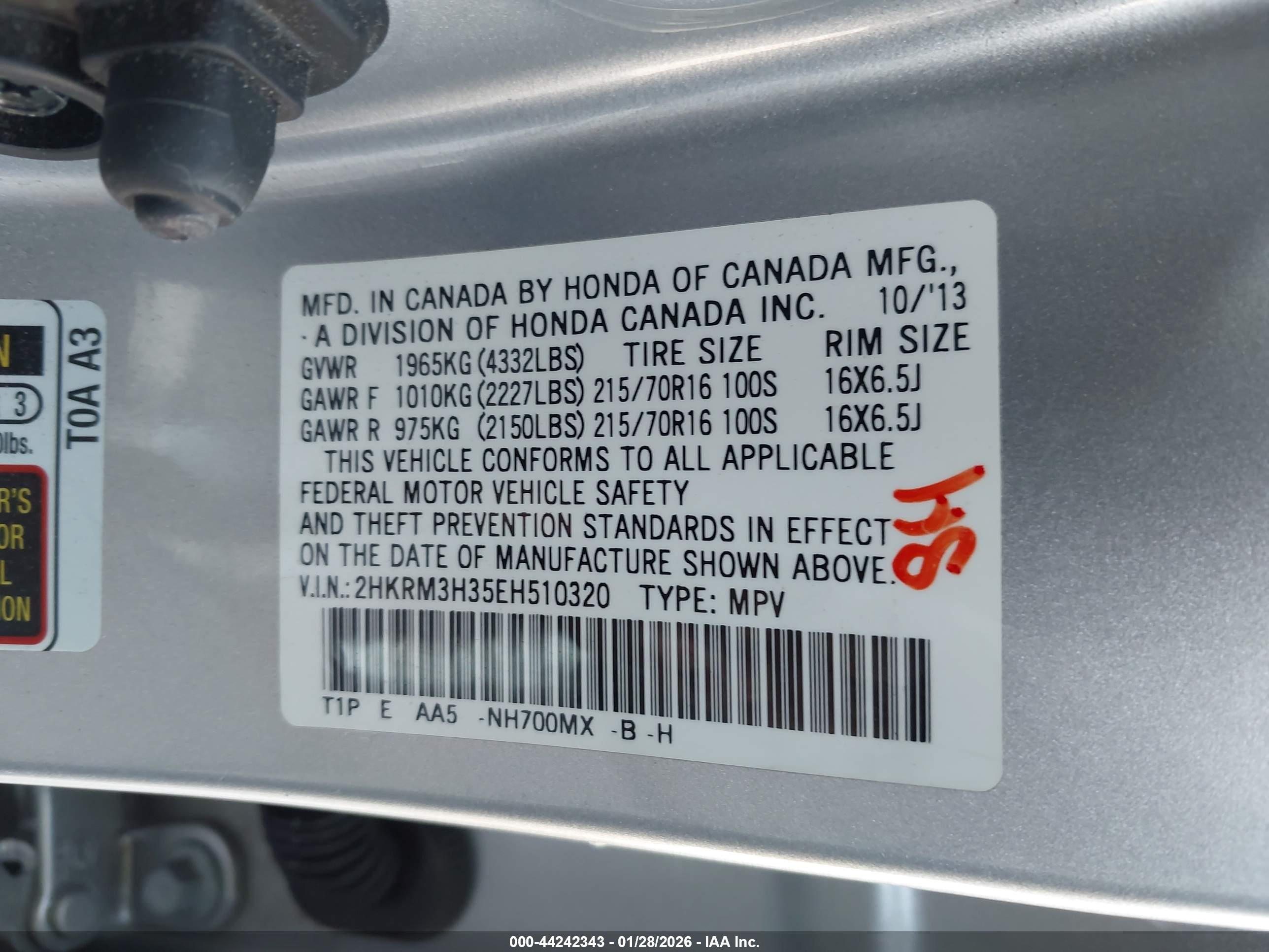 HONDA CR-V image 9