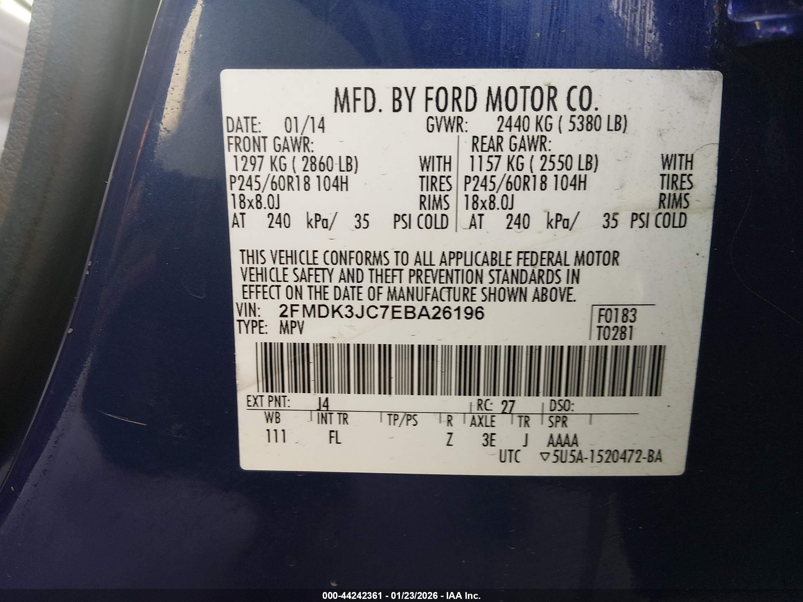 FORD EDGE image 9