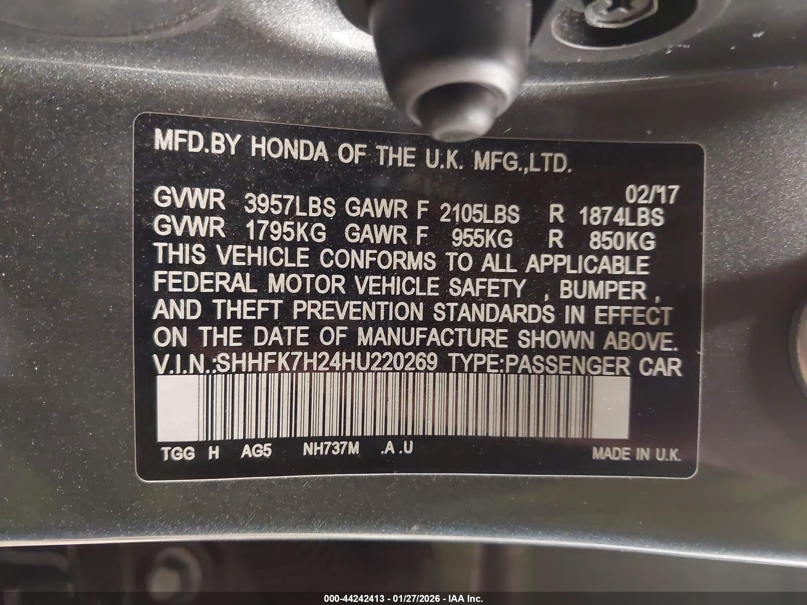 HONDA CIVIC image 9