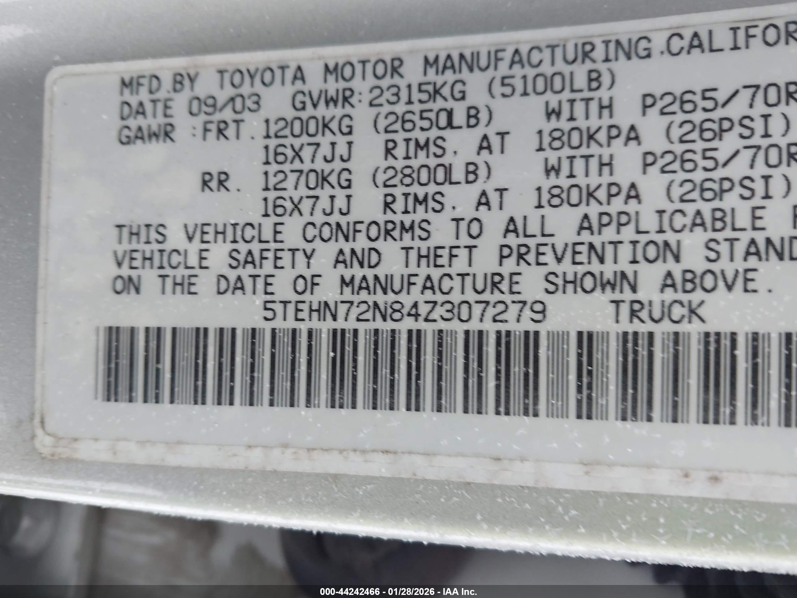 TOYOTA TACOMA image 9