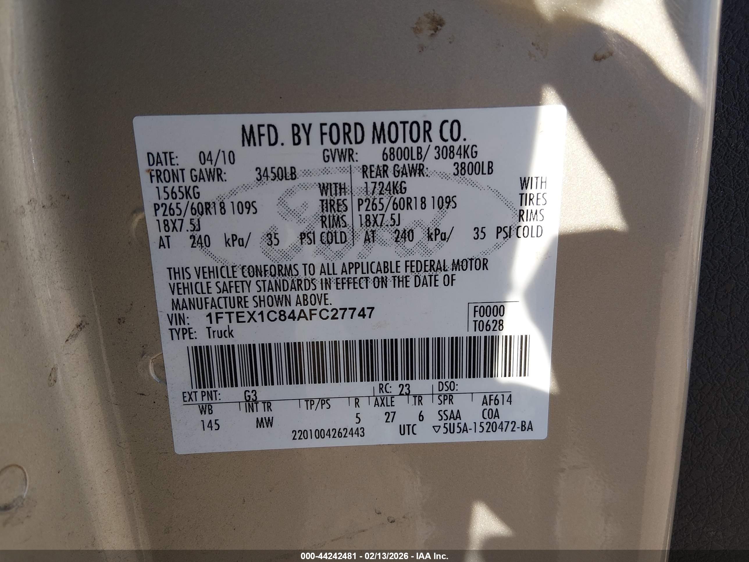 FORD F-150 image 9