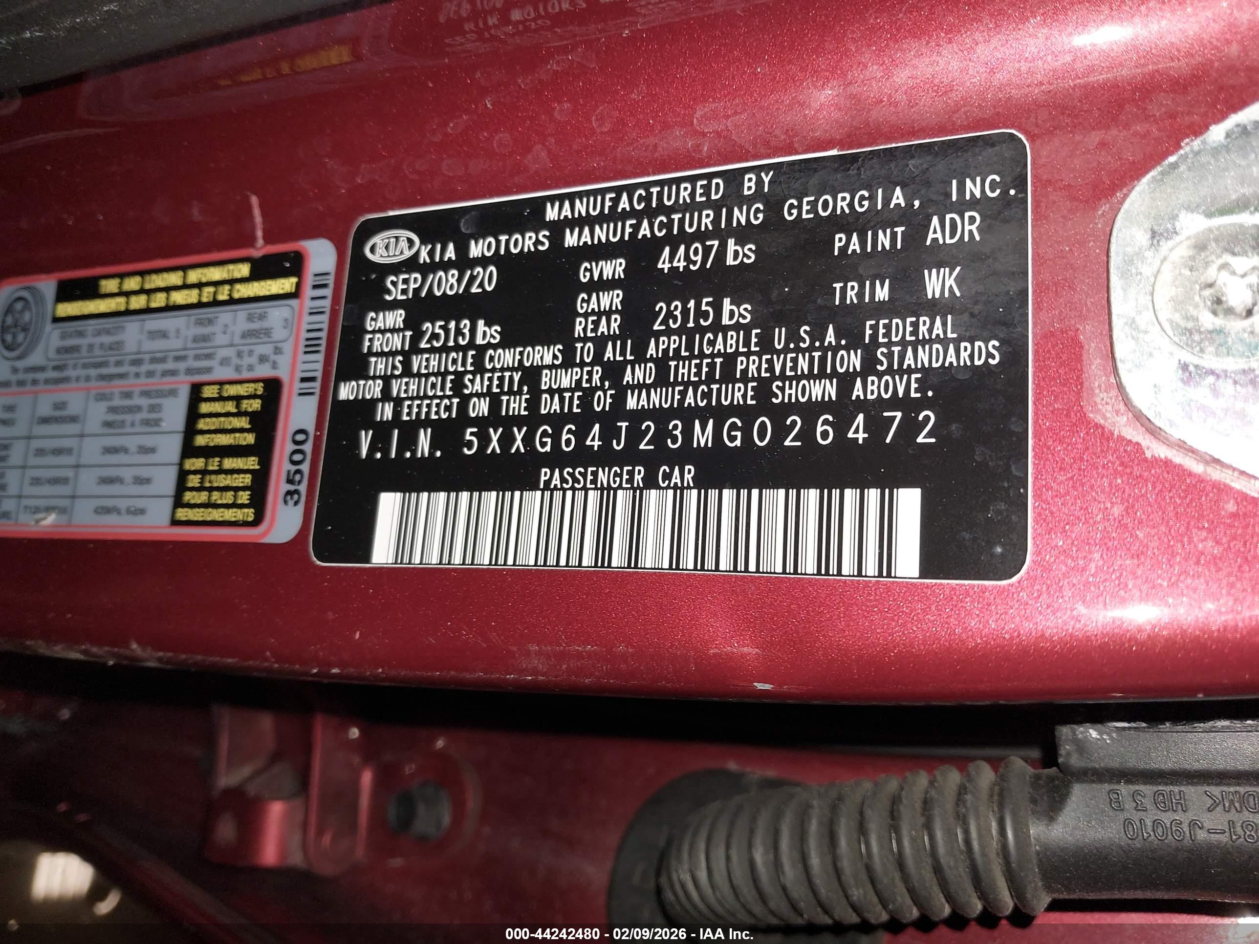 KIA K5 image 9