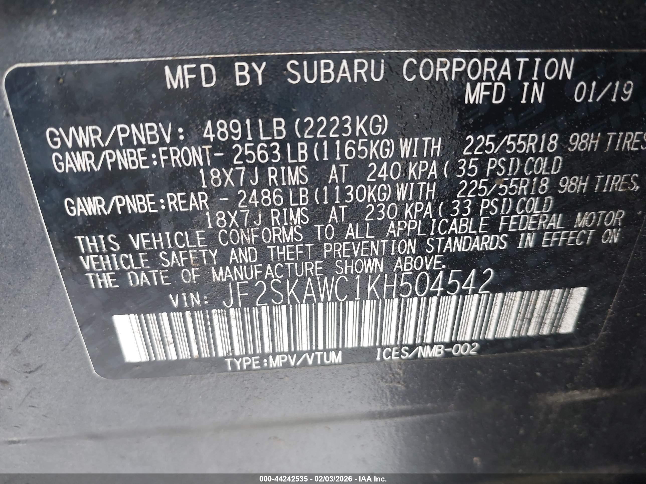 SUBARU FORESTER image 9