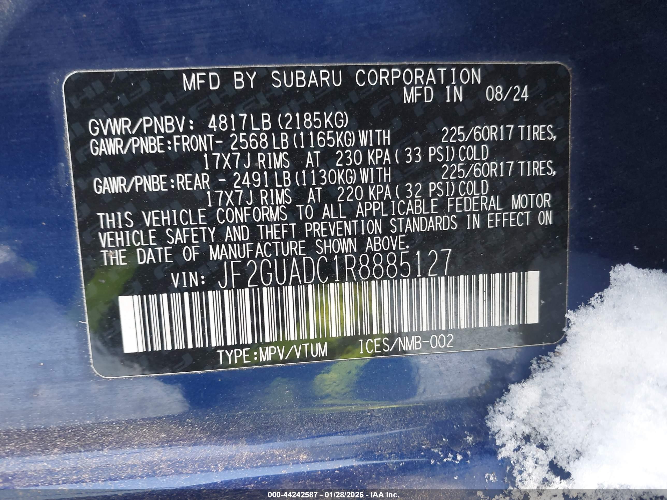 SUBARU CROSSTREK image 9