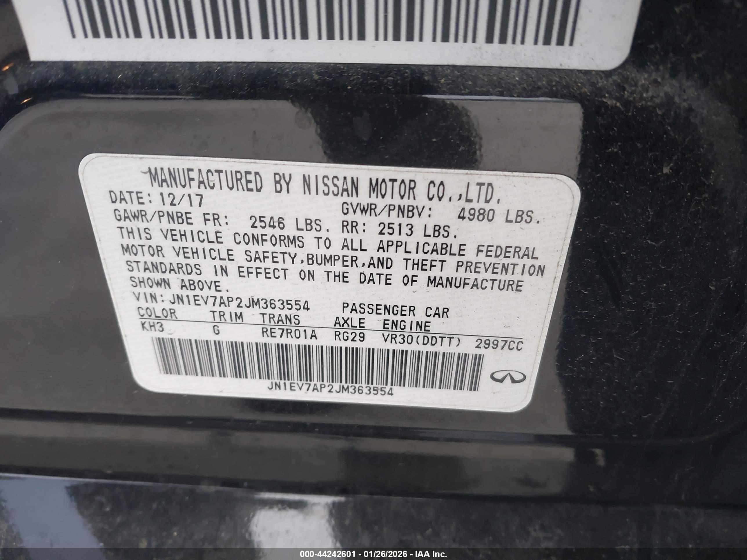 INFINITI Q50 image 9