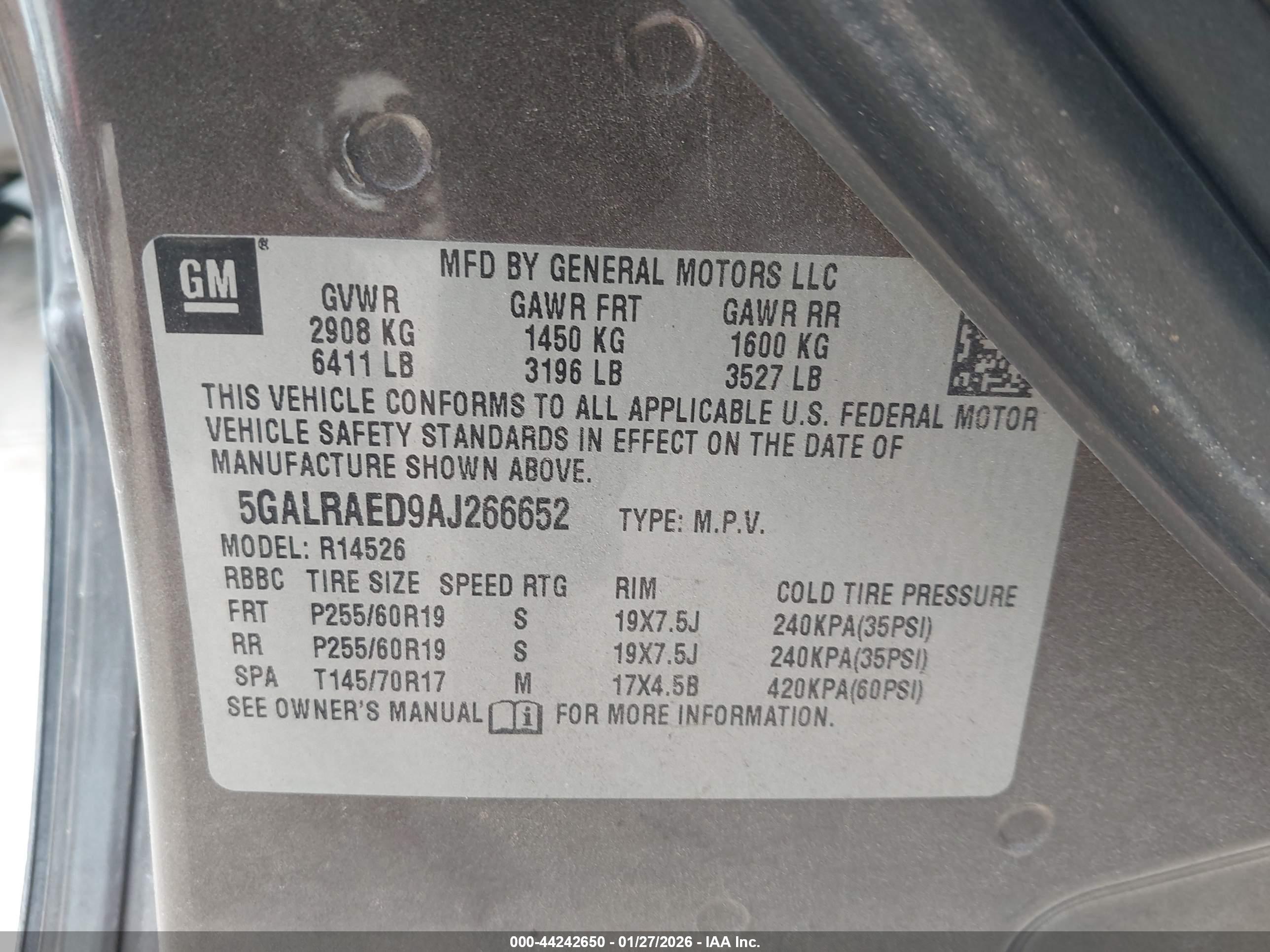 BUICK ENCLAVE image 9