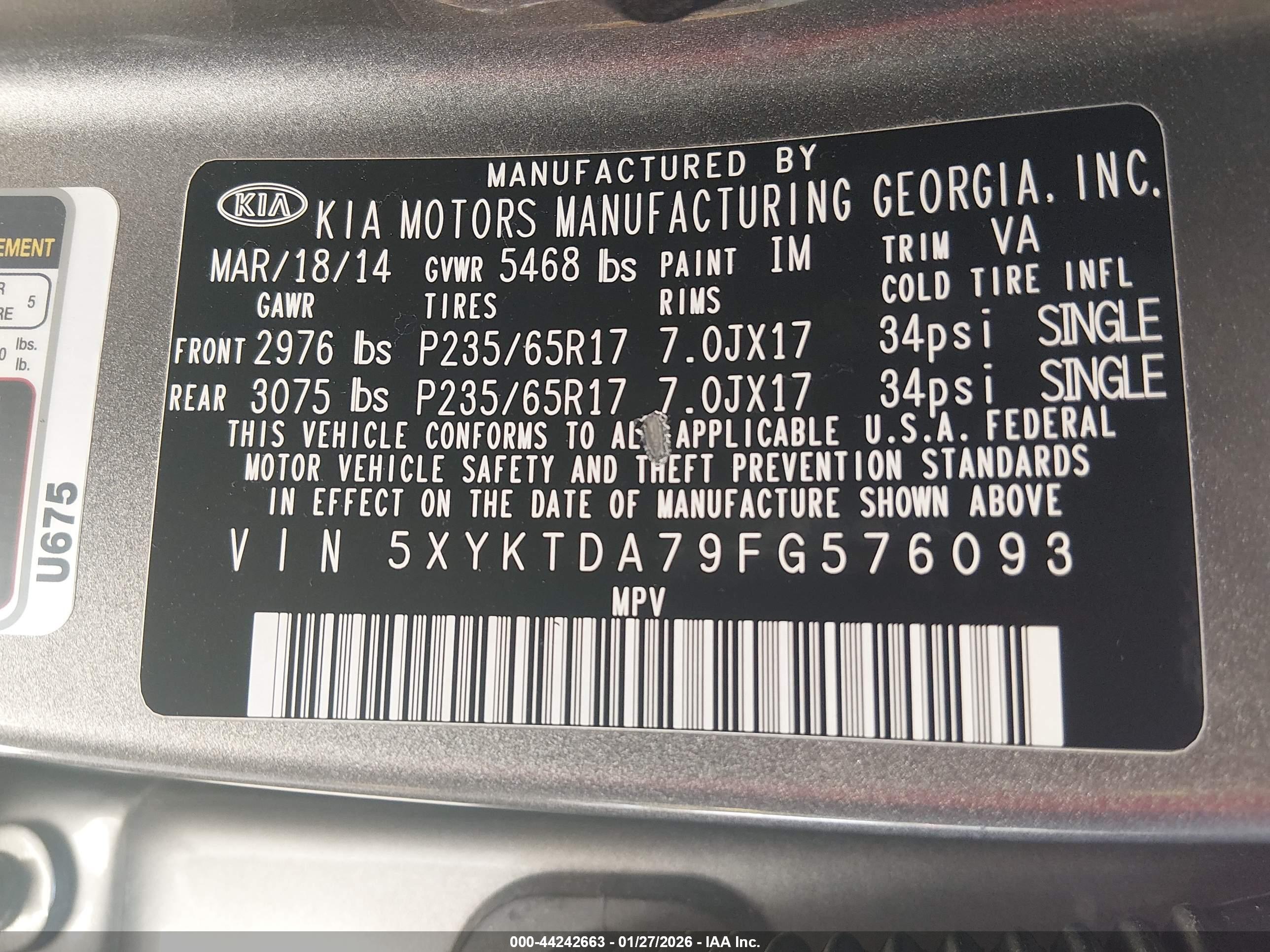 KIA SORENTO image 9