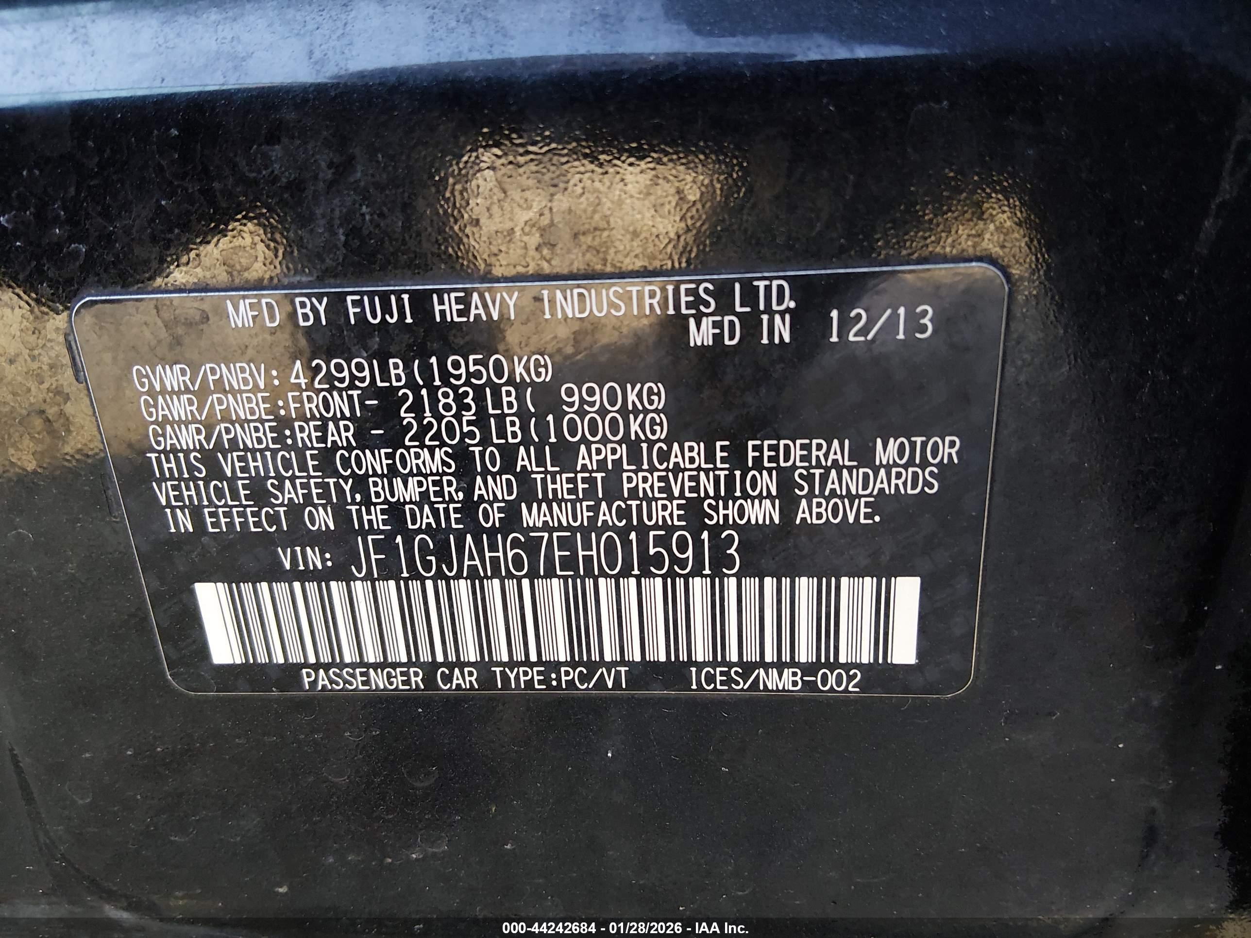 SUBARU IMPREZA image 9