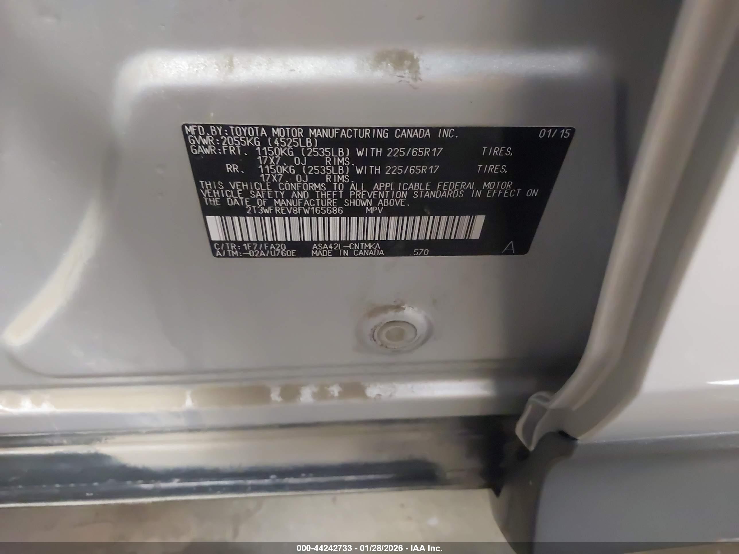 TOYOTA RAV4 image 9