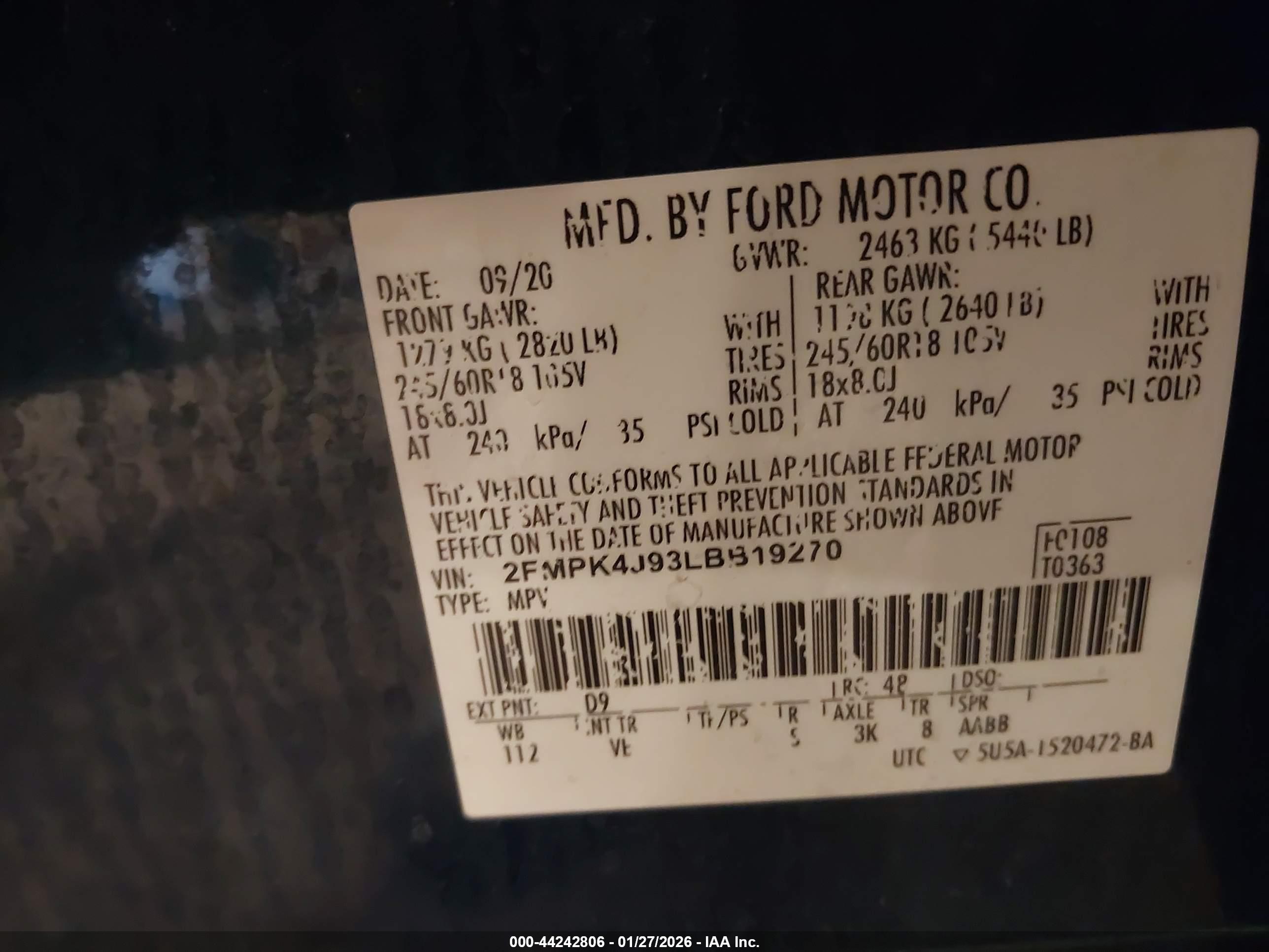 FORD EDGE image 9