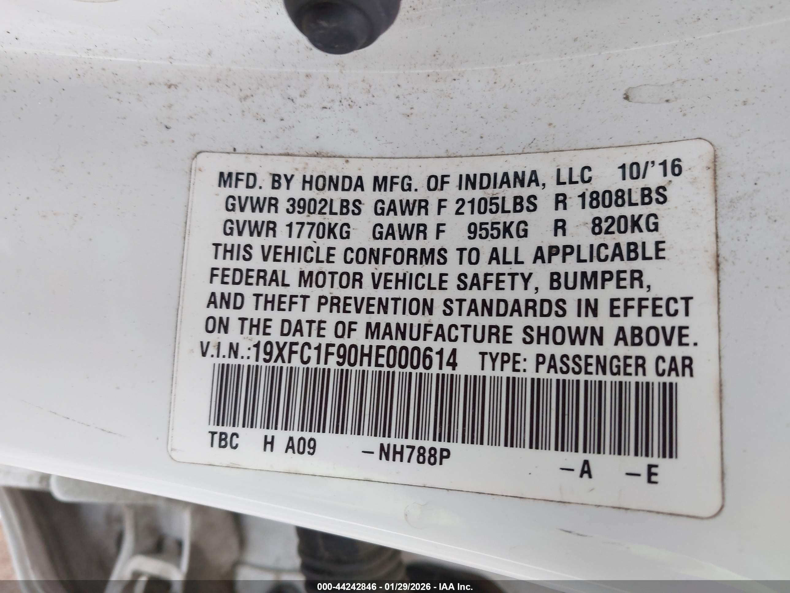 HONDA CIVIC image 9