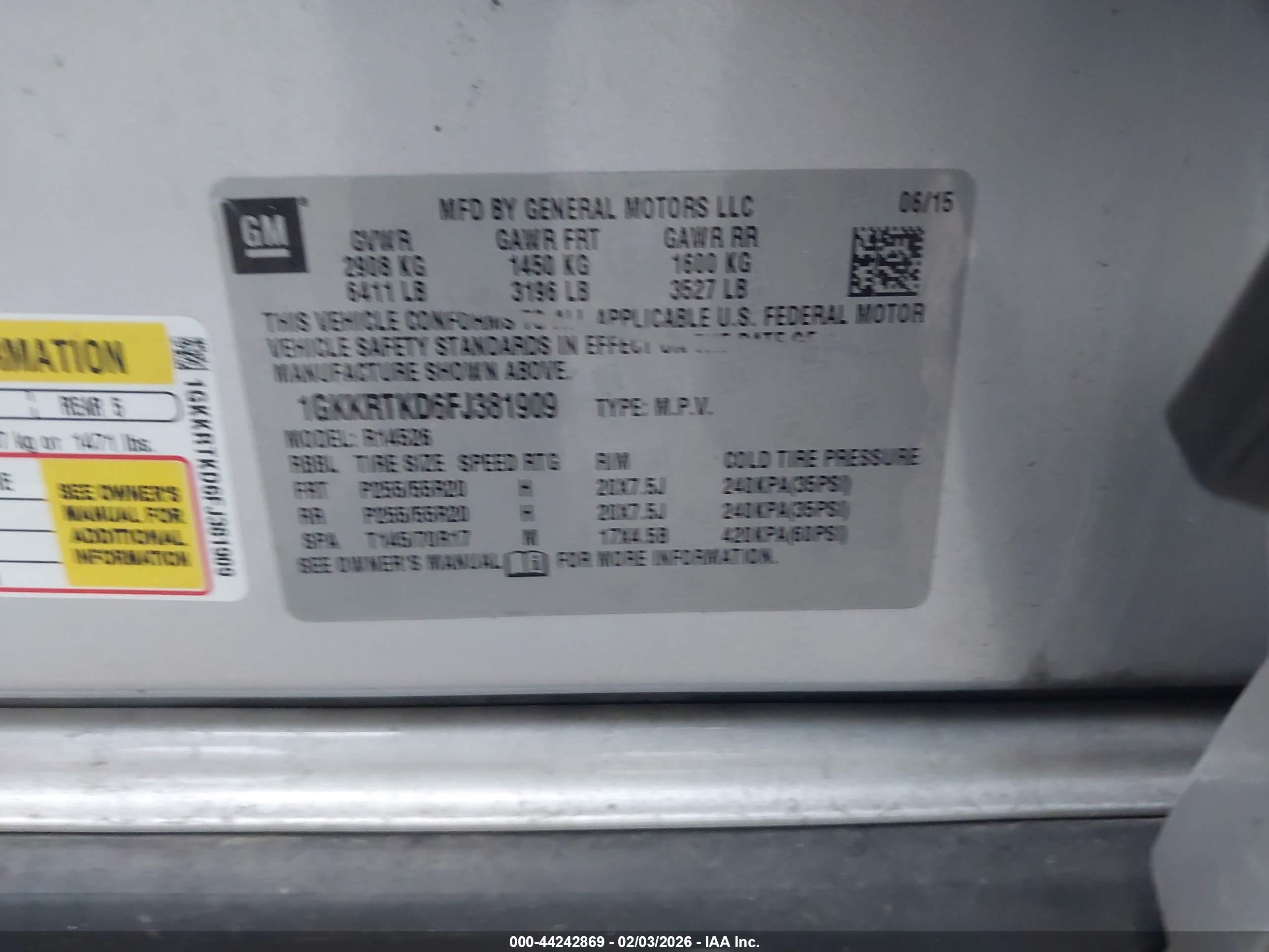 GMC ACADIA image 9