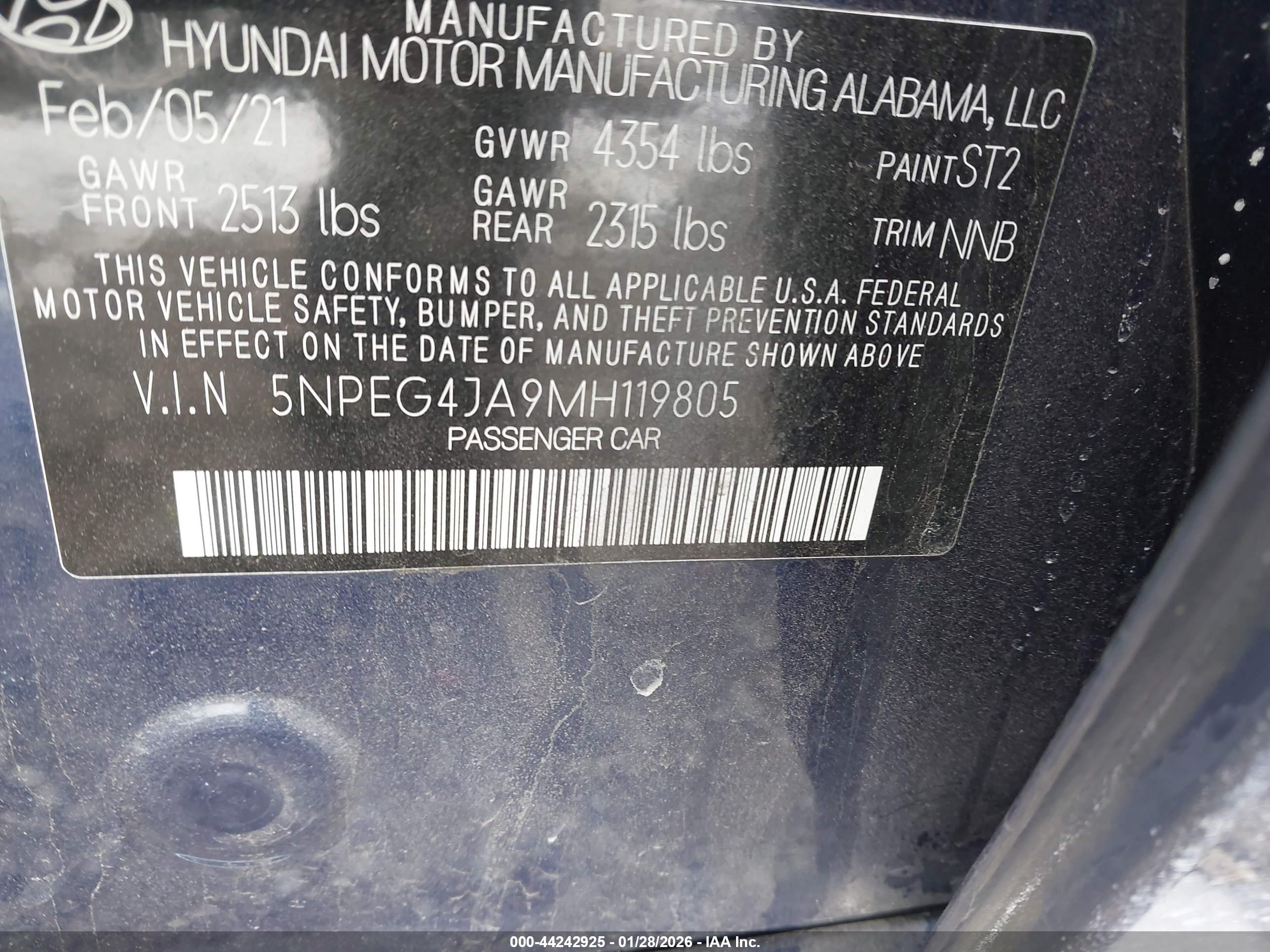 HYUNDAI SONATA image 9