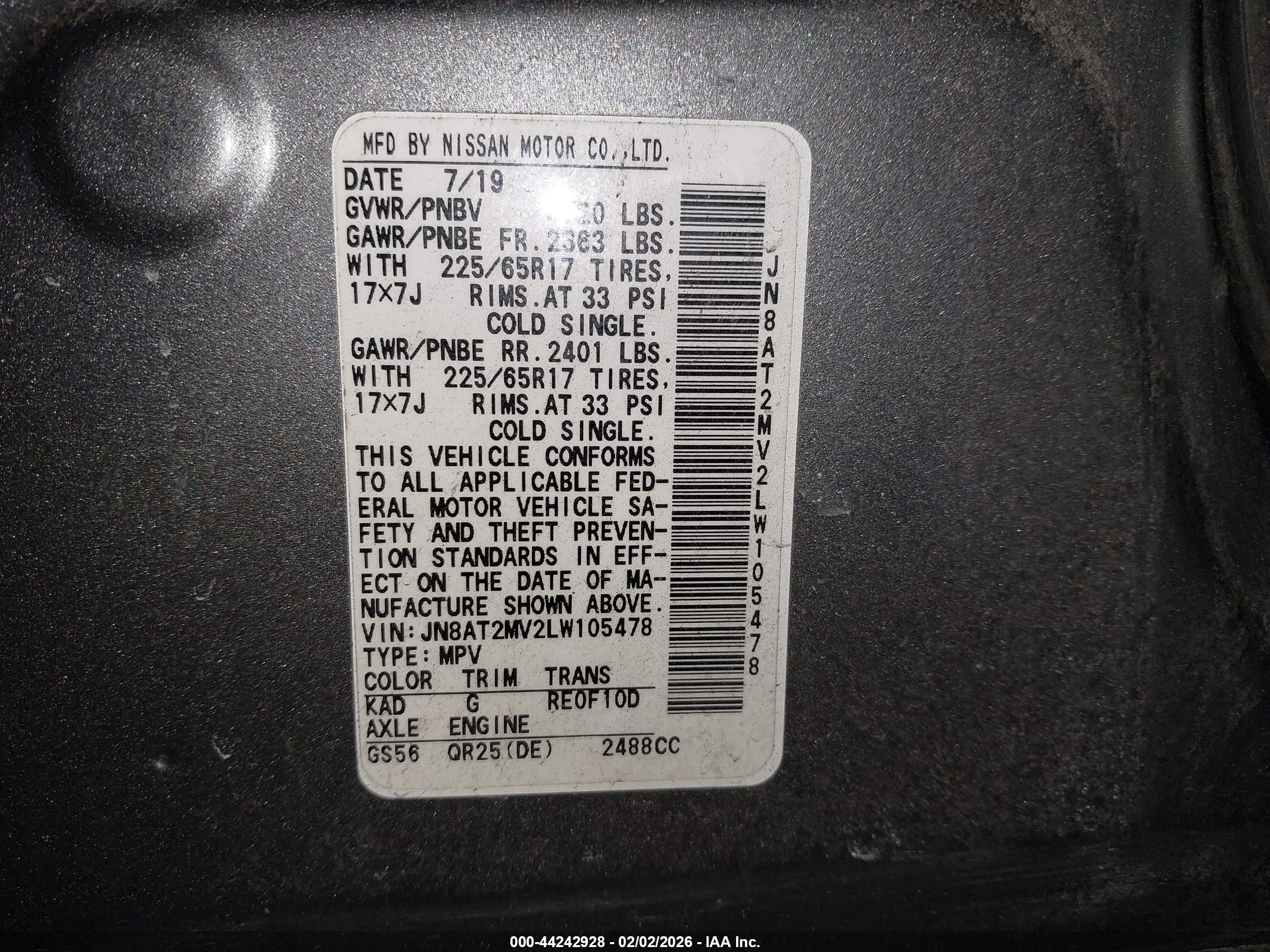 NISSAN ROGUE image 9