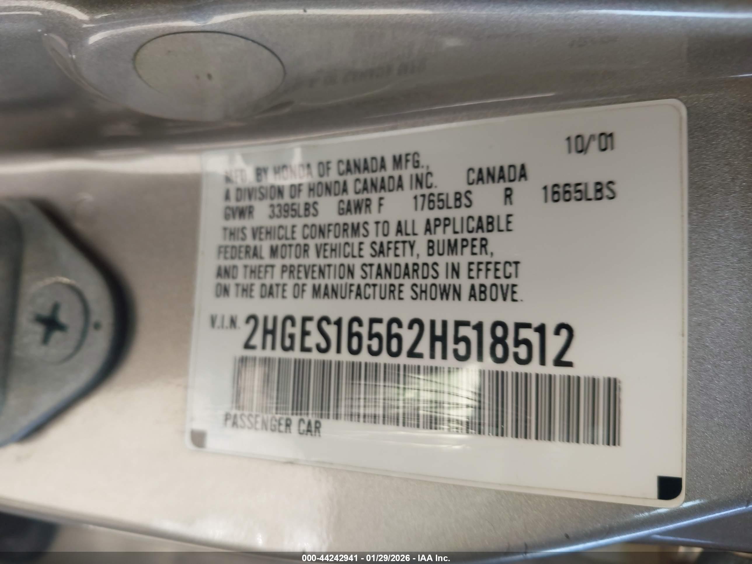 HONDA CIVIC image 9