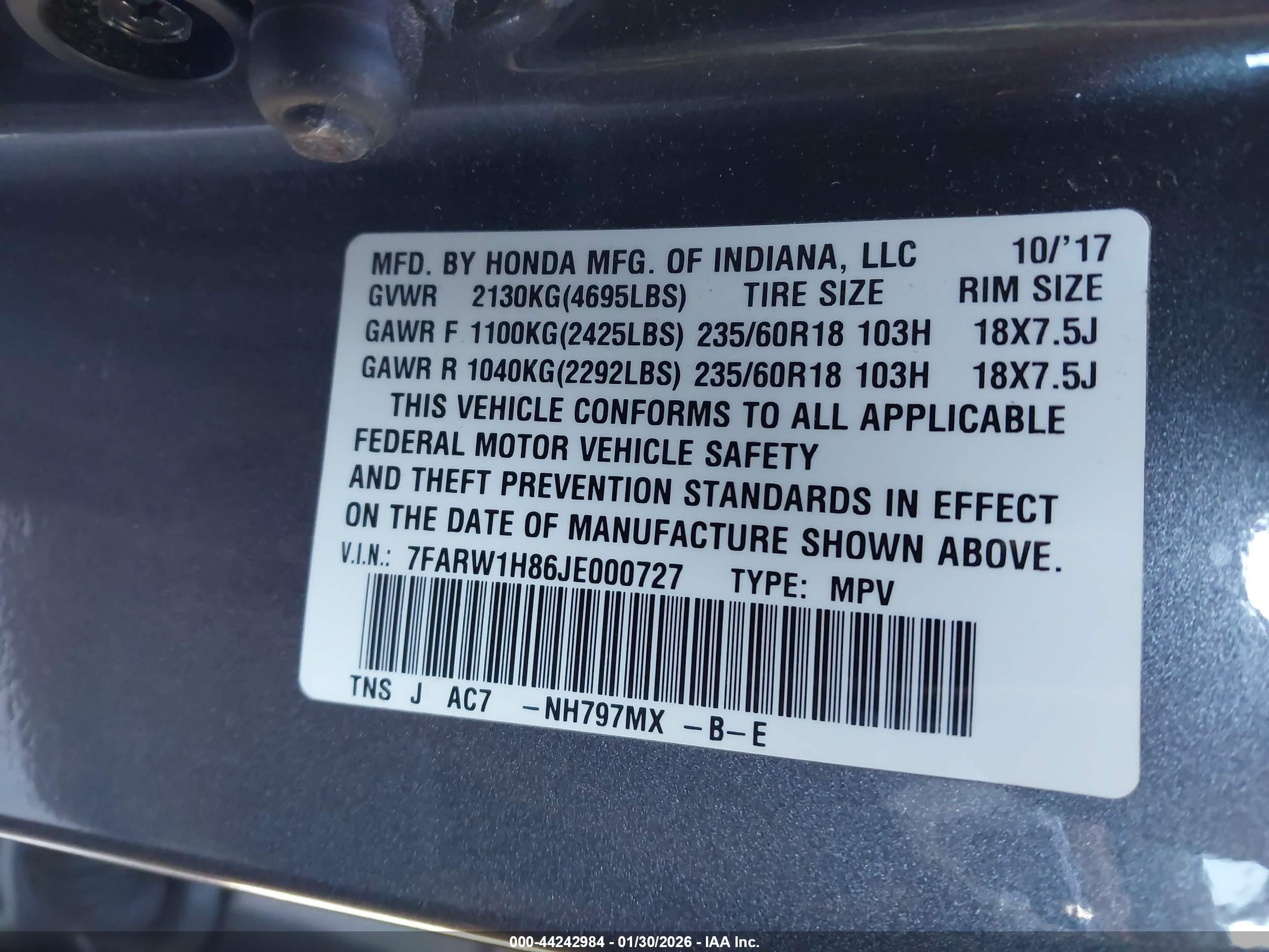 HONDA CR-V image 9