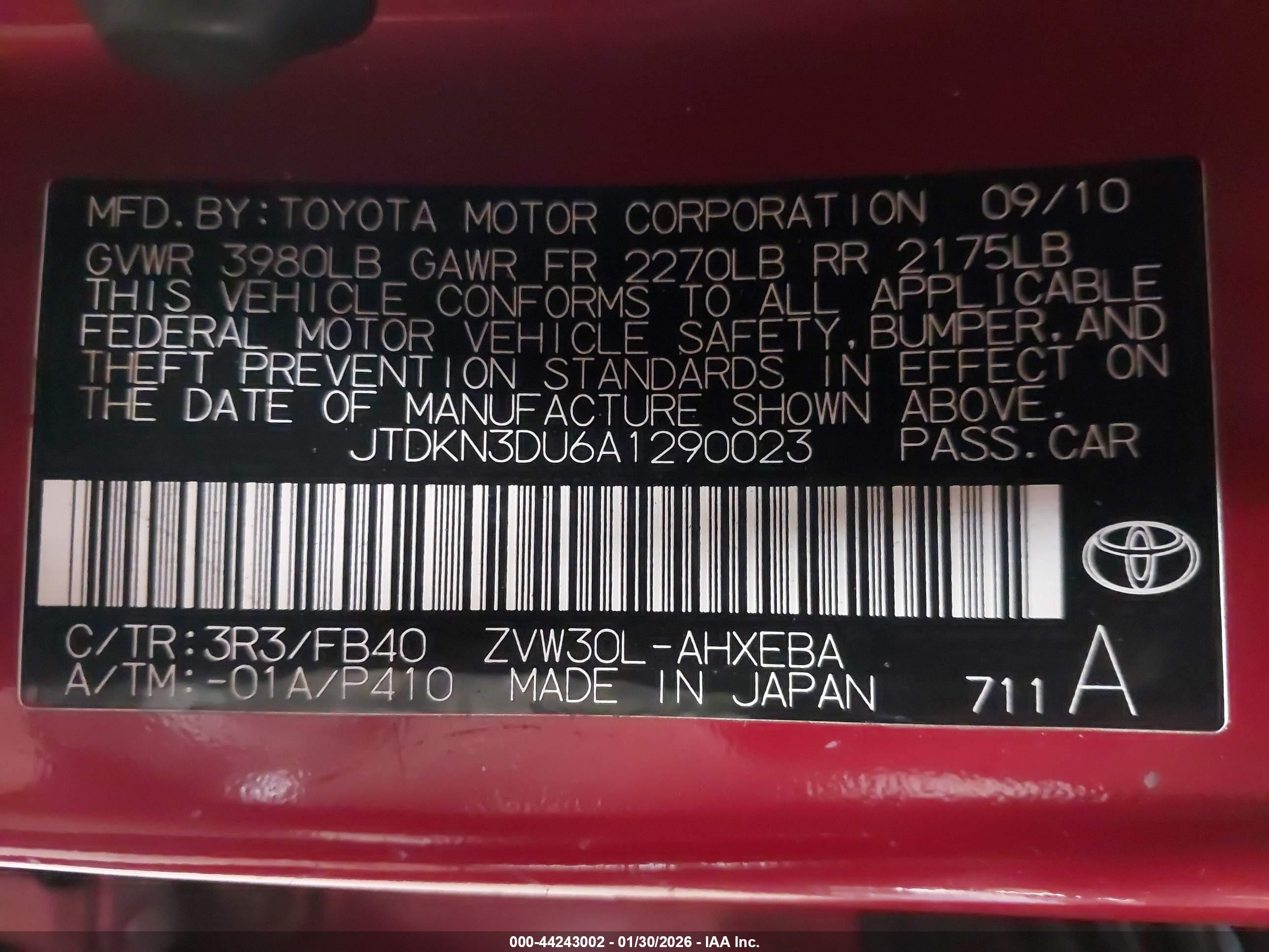 TOYOTA PRIUS image 9
