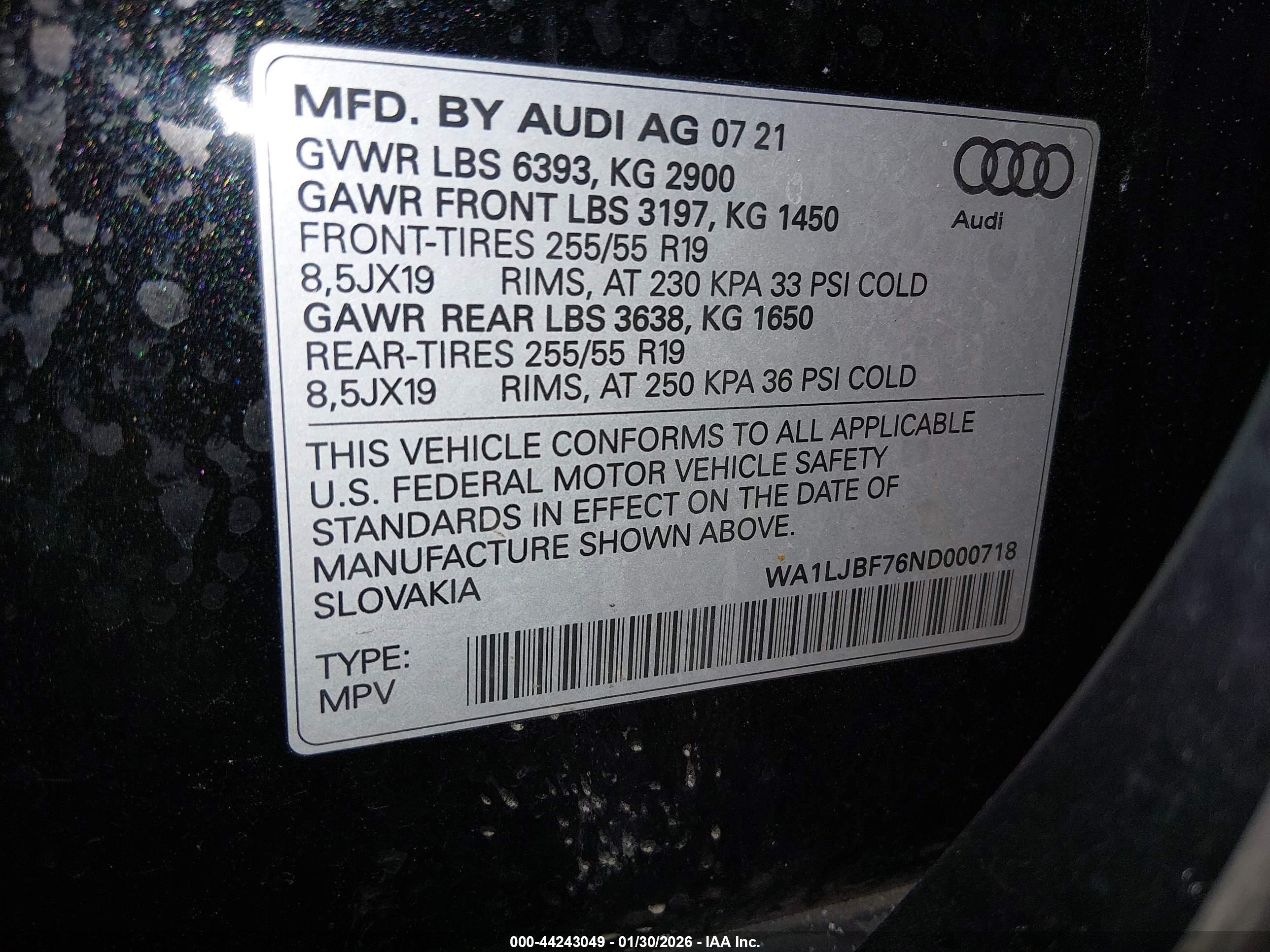 AUDI Q7 image 9