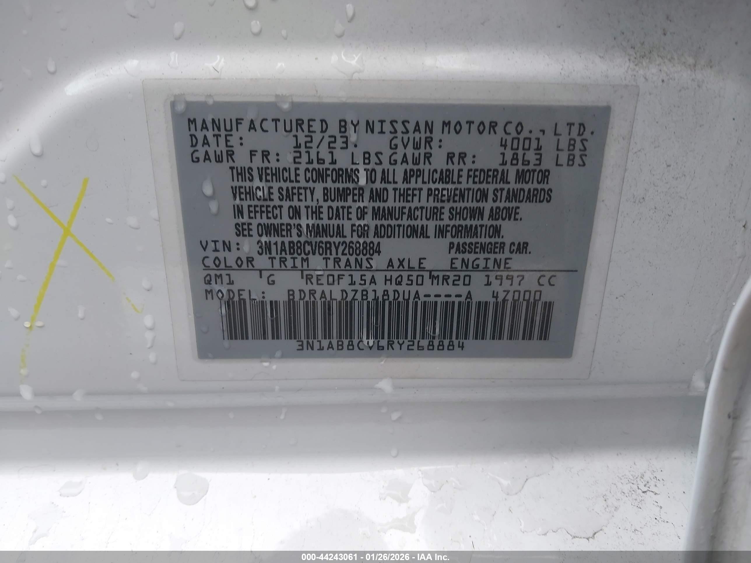 NISSAN SENTRA image 9