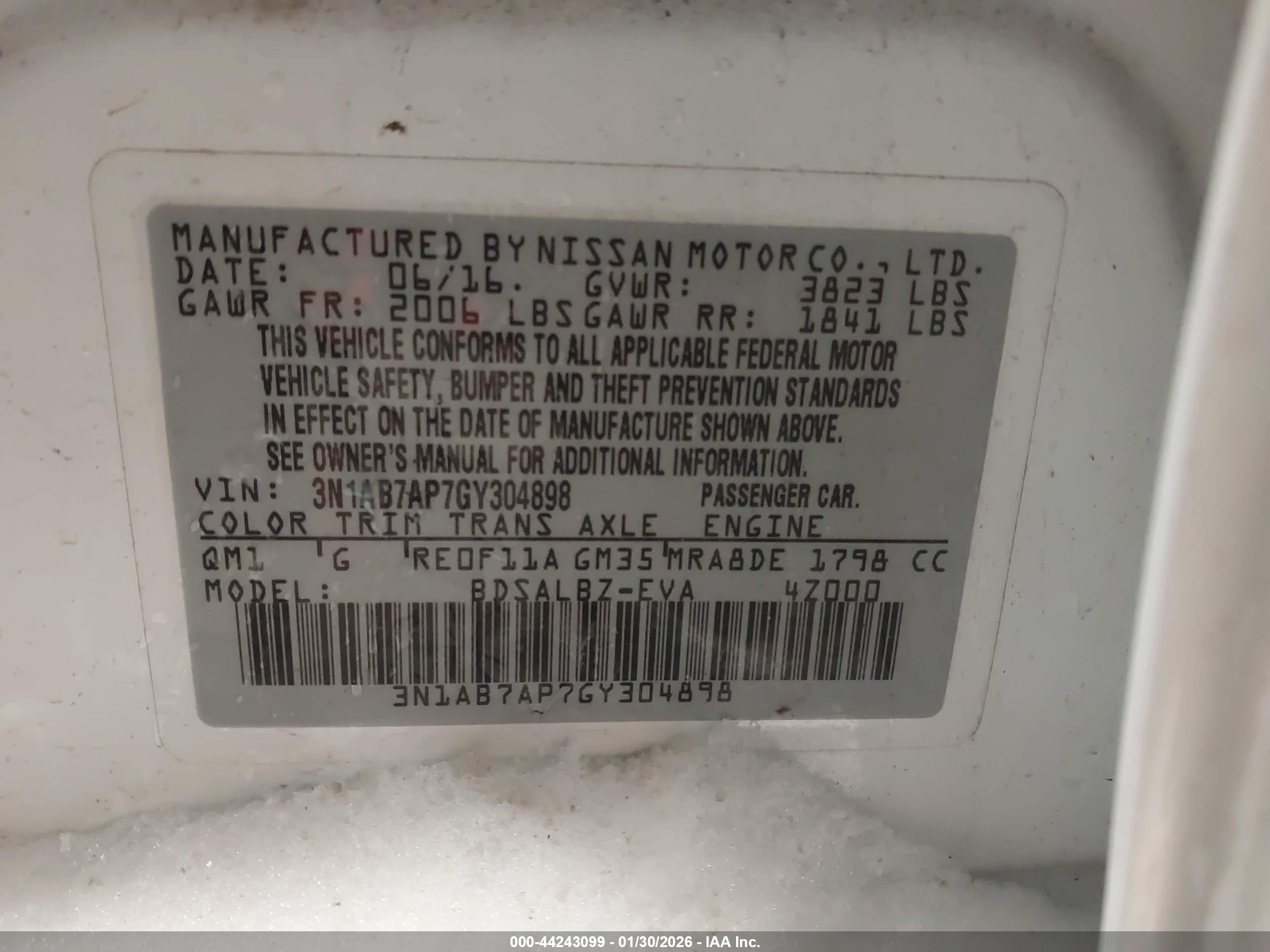 NISSAN SENTRA image 9