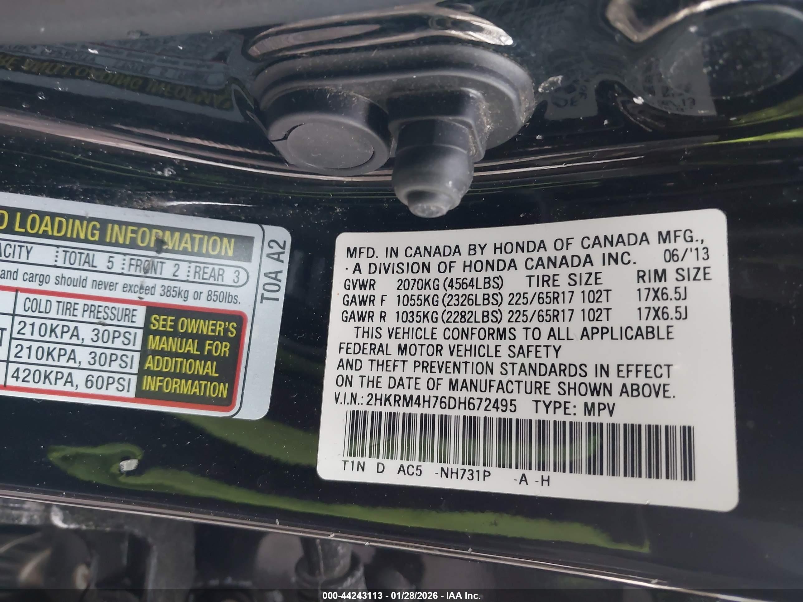 HONDA CR-V image 9