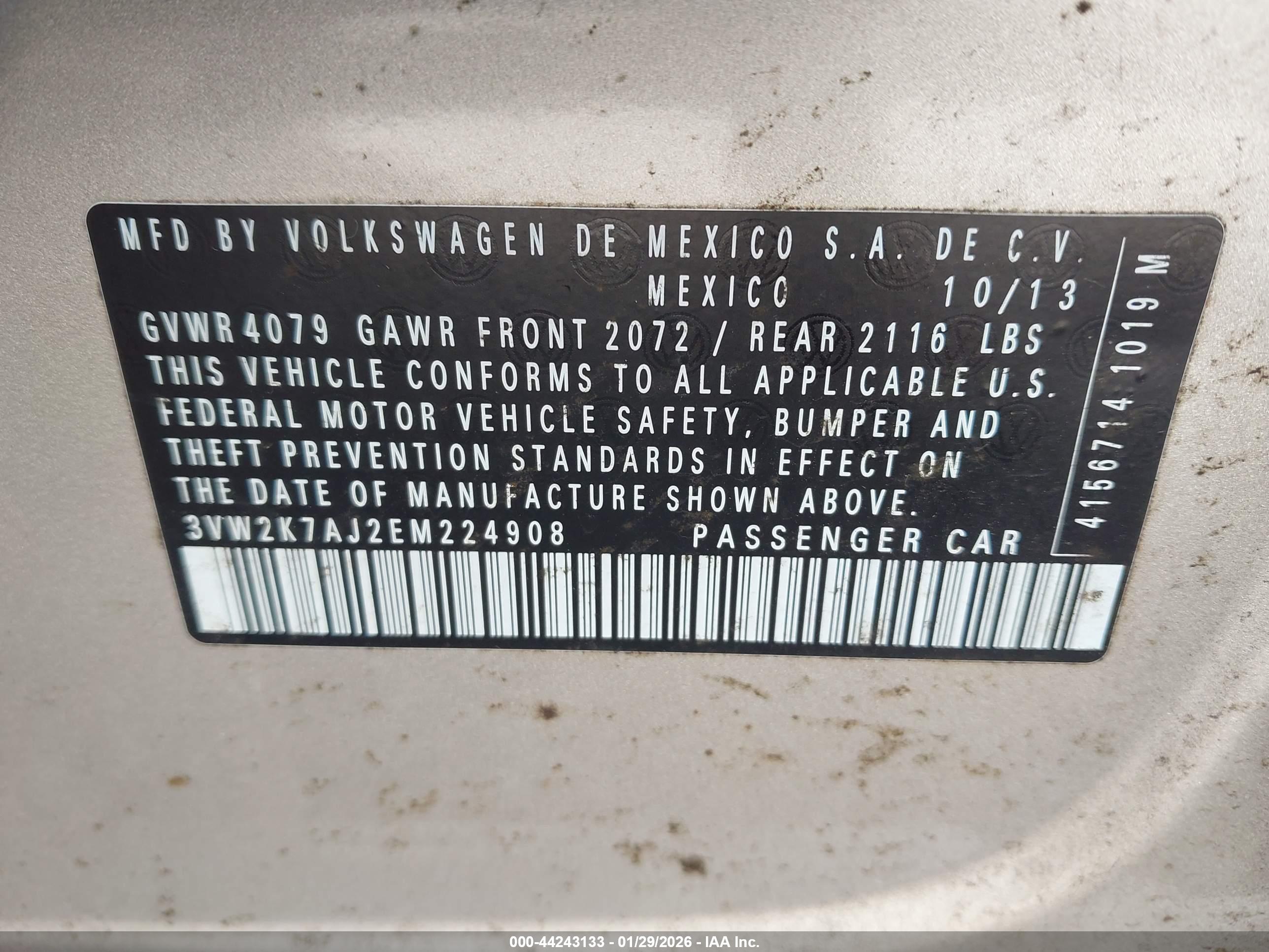 VOLKSWAGEN JETTA image 9