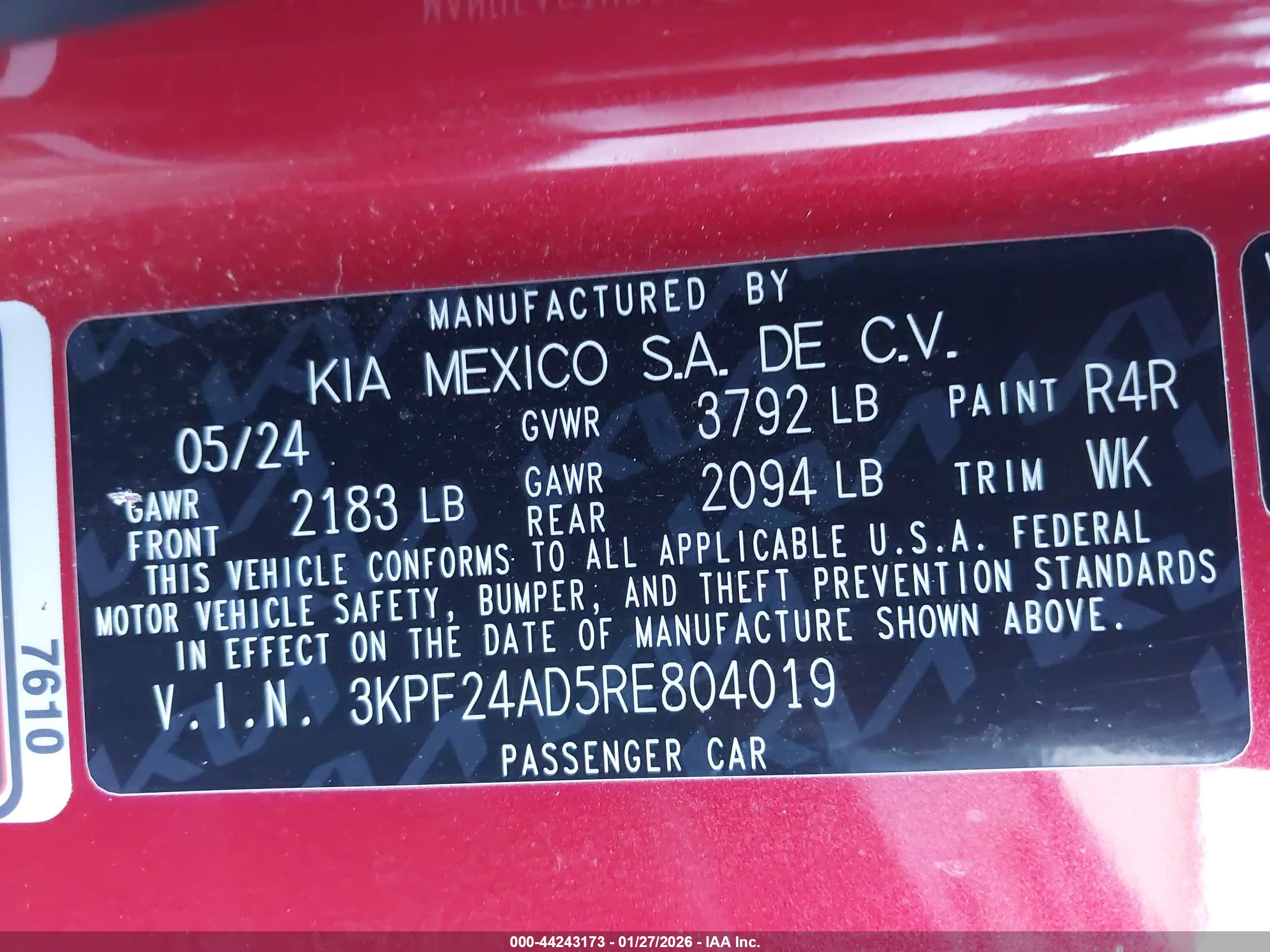 KIA FORTE image 9
