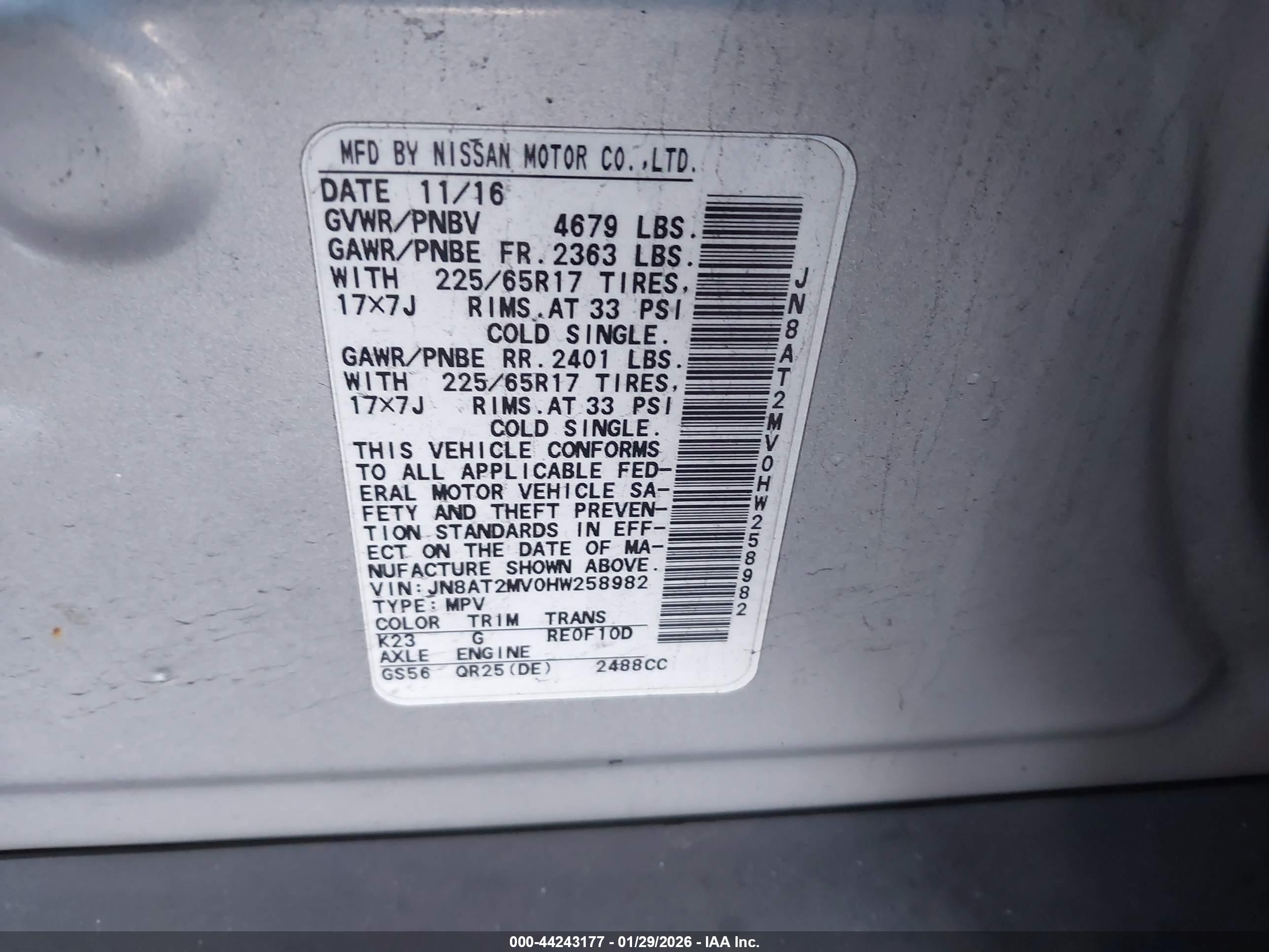 NISSAN ROGUE image 9