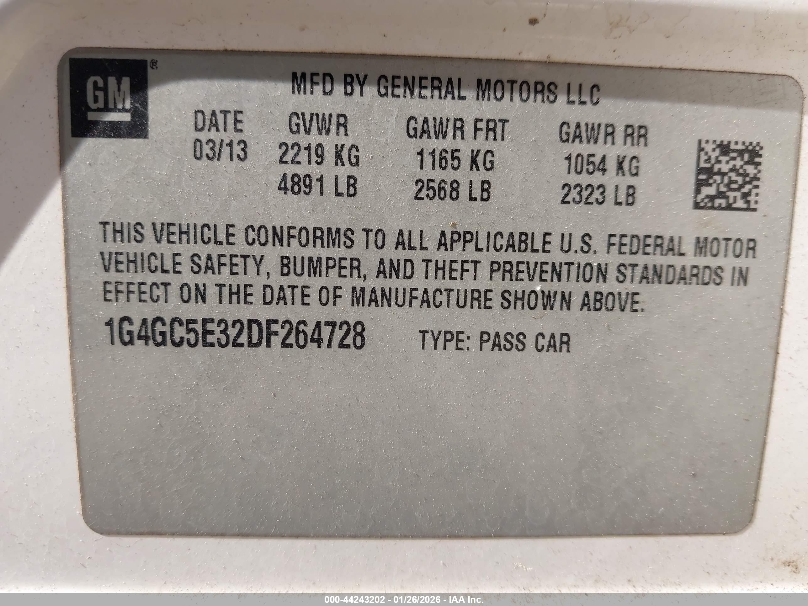 BUICK LACROSSE image 9