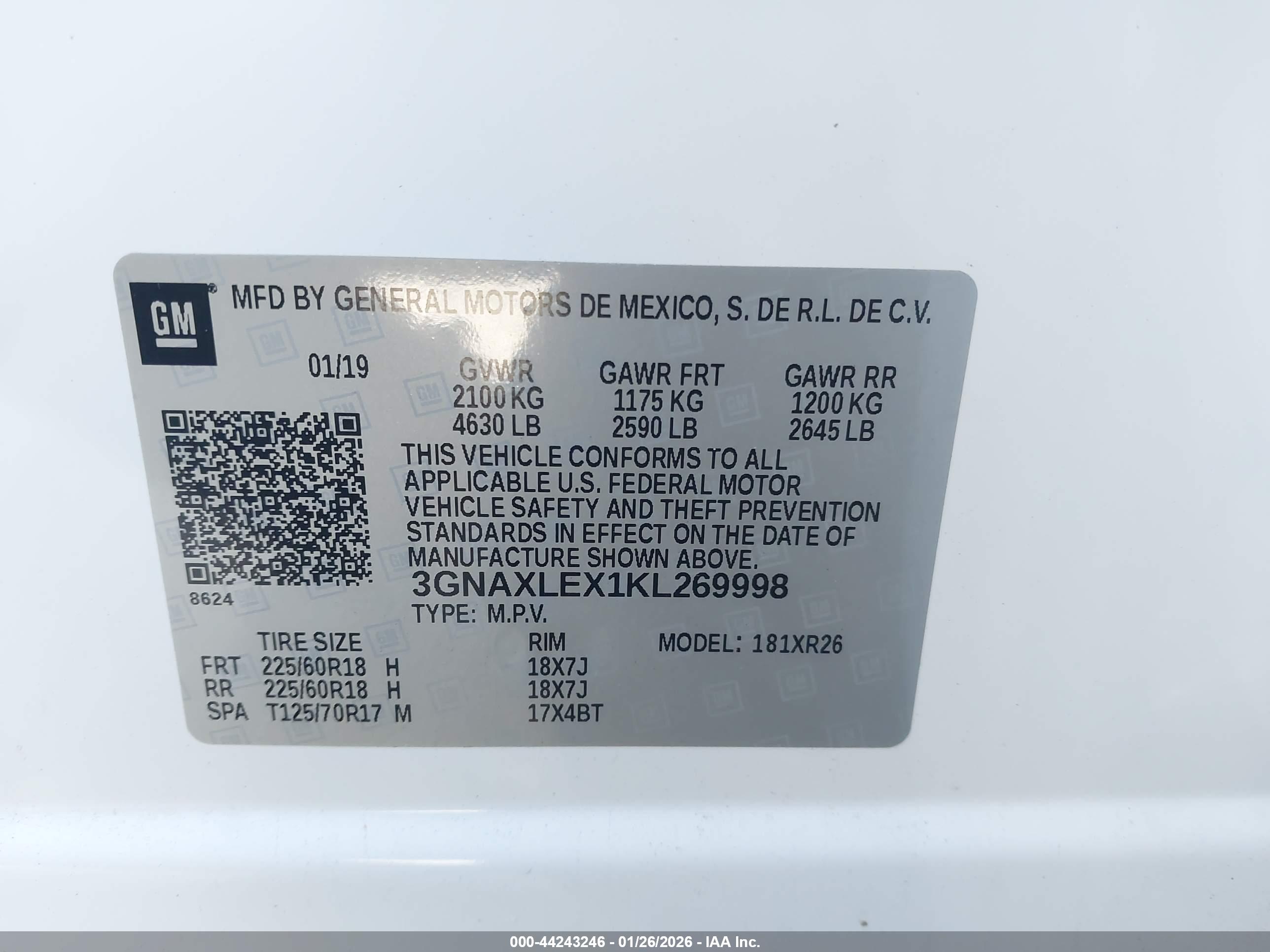 CHEVROLET EQUINOX image 9