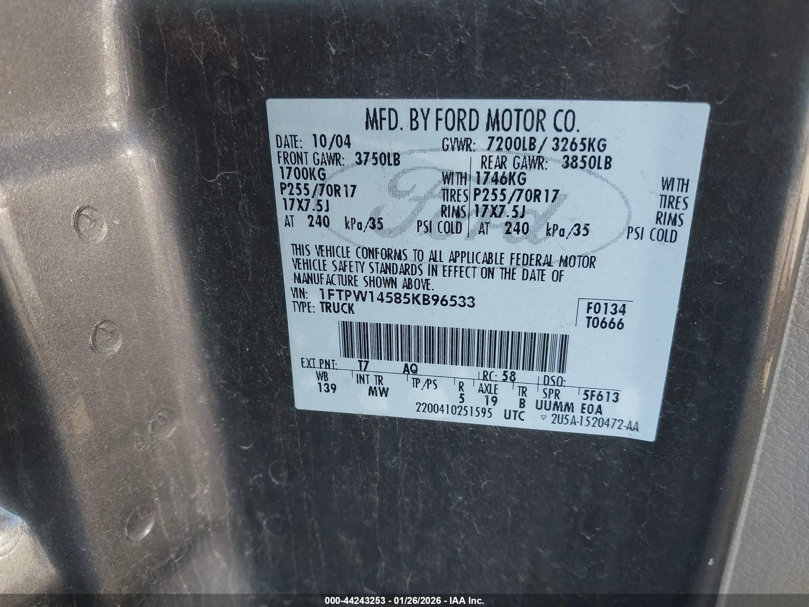 FORD F-150 image 9