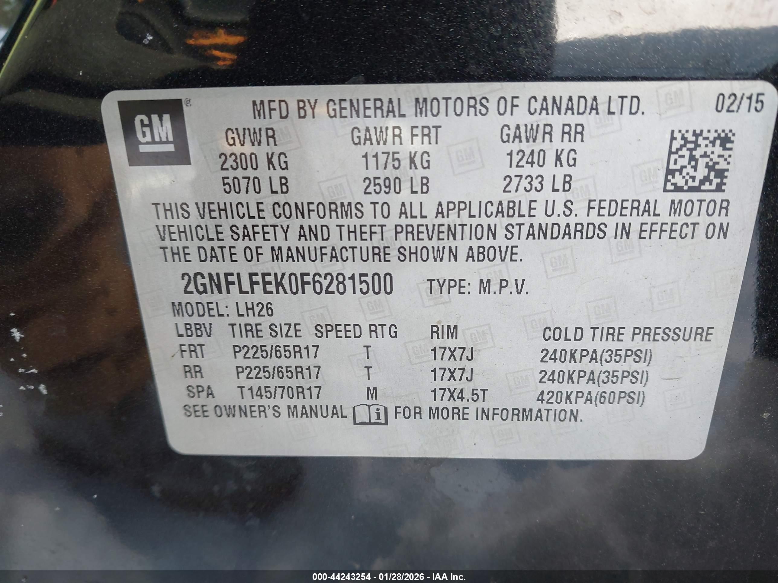 CHEVROLET EQUINOX image 9