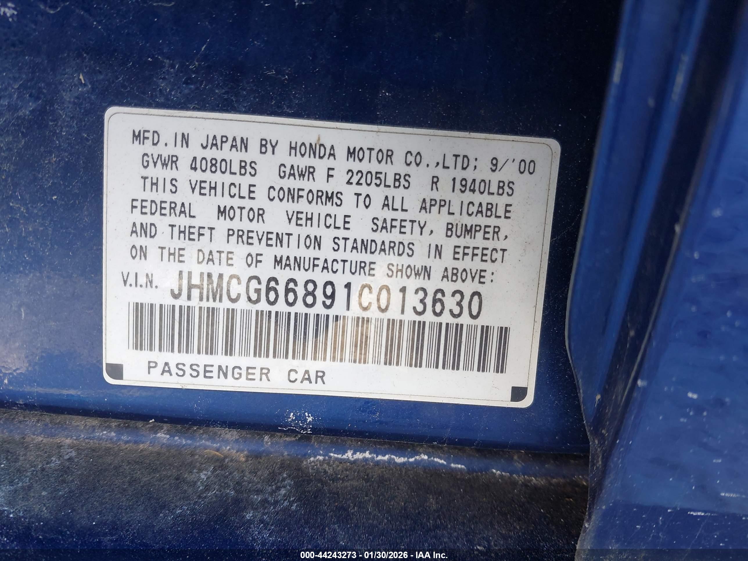 HONDA ACCORD image 9