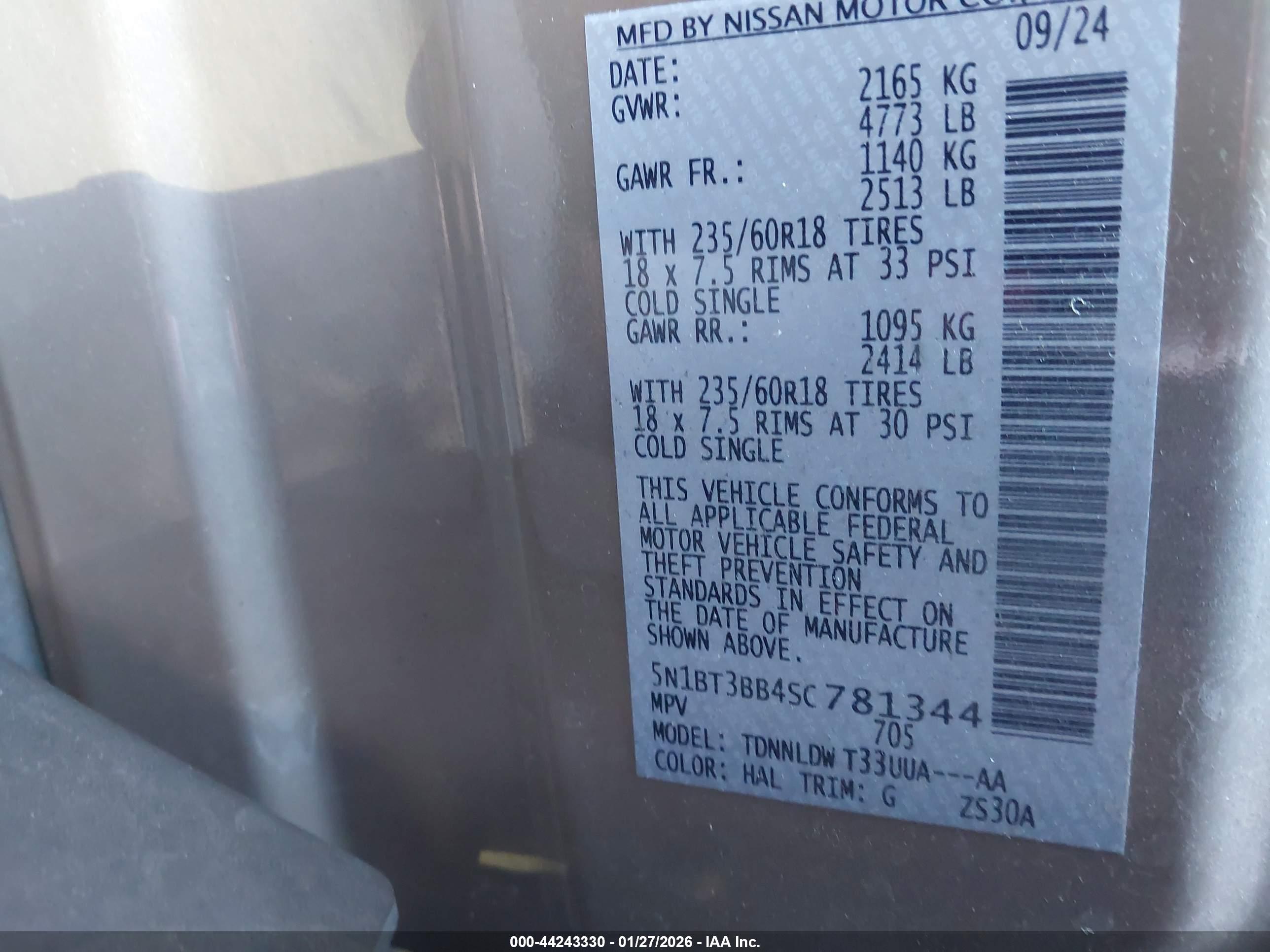 NISSAN ROGUE image 9