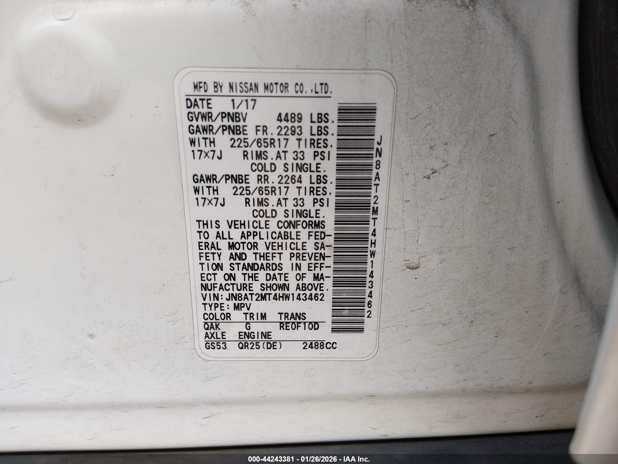NISSAN ROGUE image 9