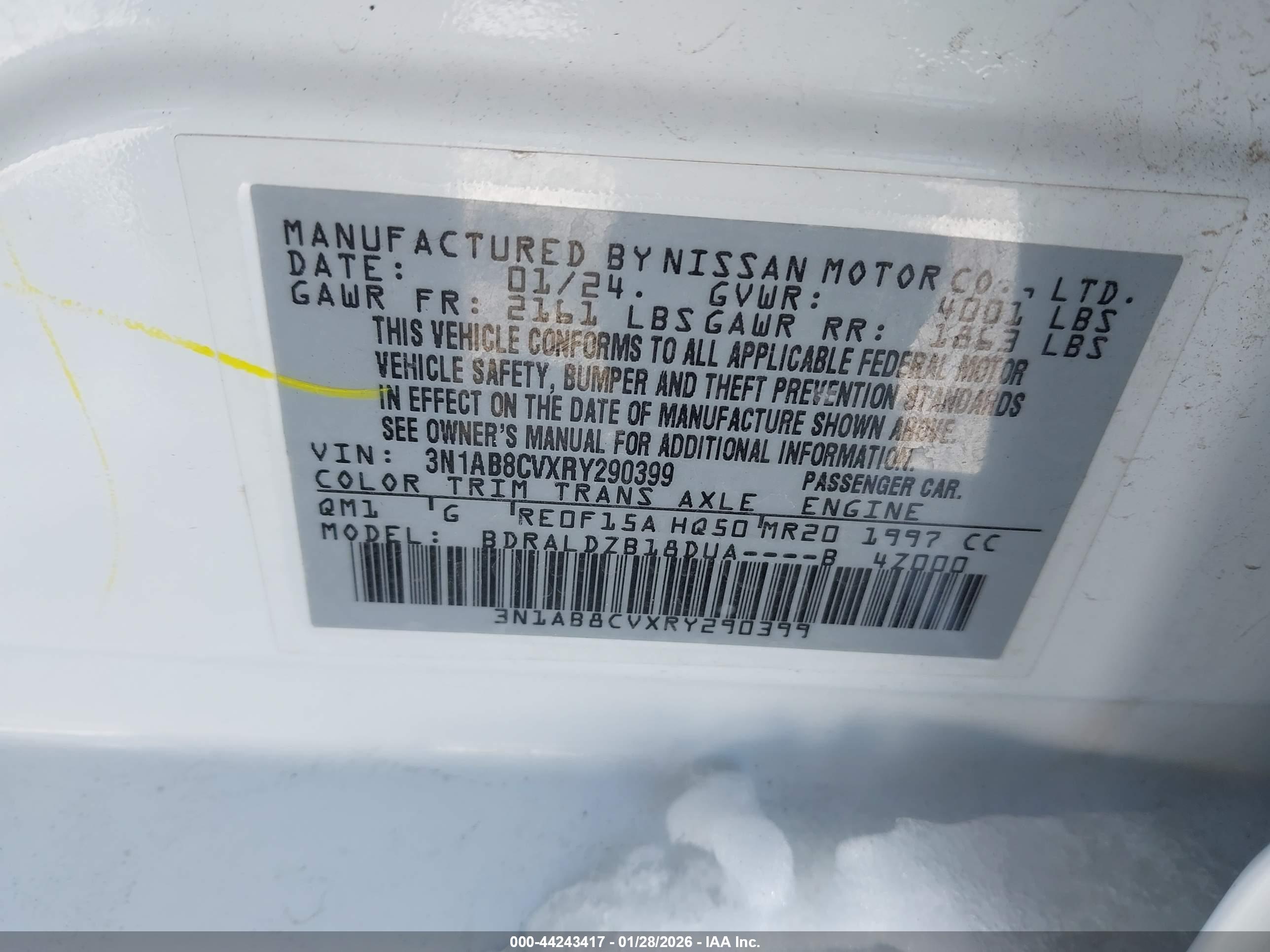 NISSAN SENTRA image 9