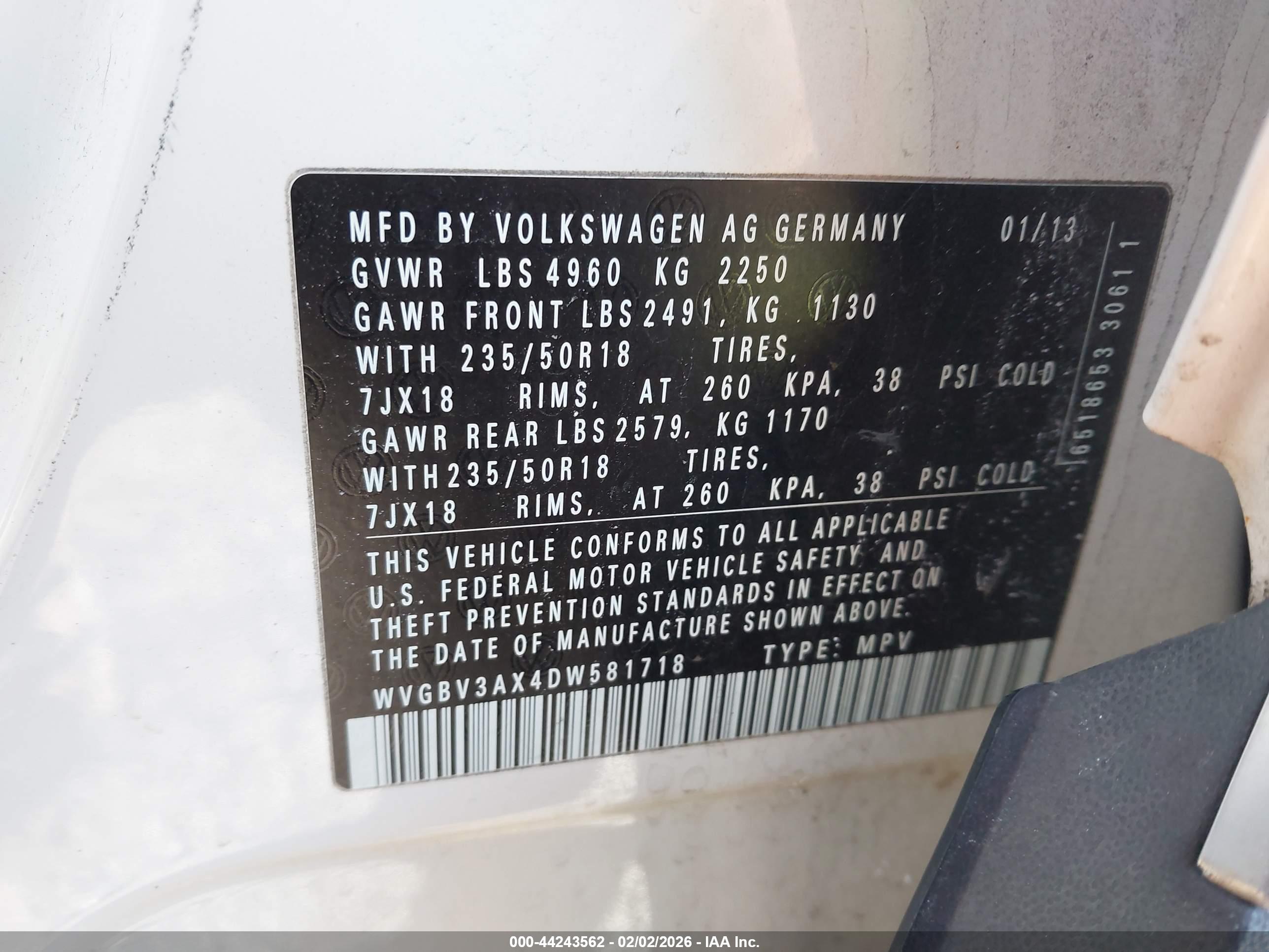 VOLKSWAGEN TIGUAN image 9