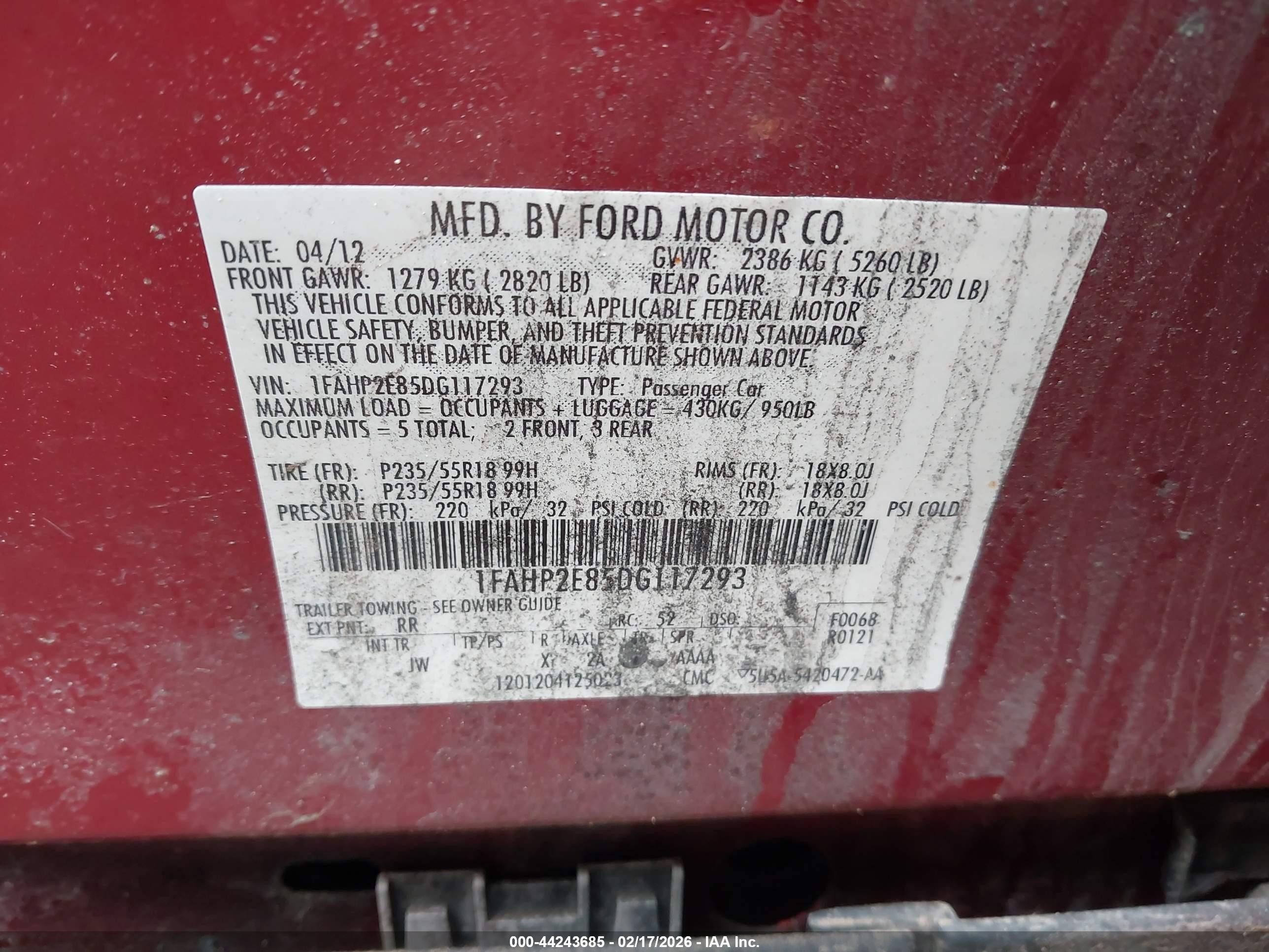 FORD TAURUS image 9