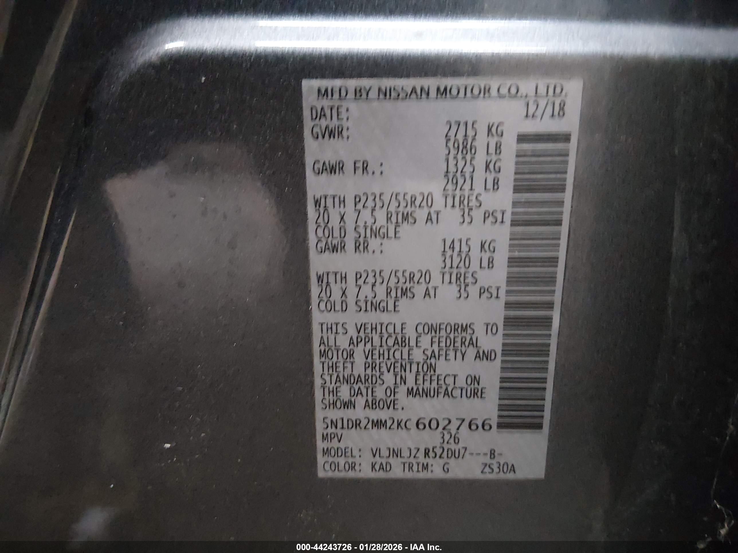 NISSAN PATHFINDER image 9