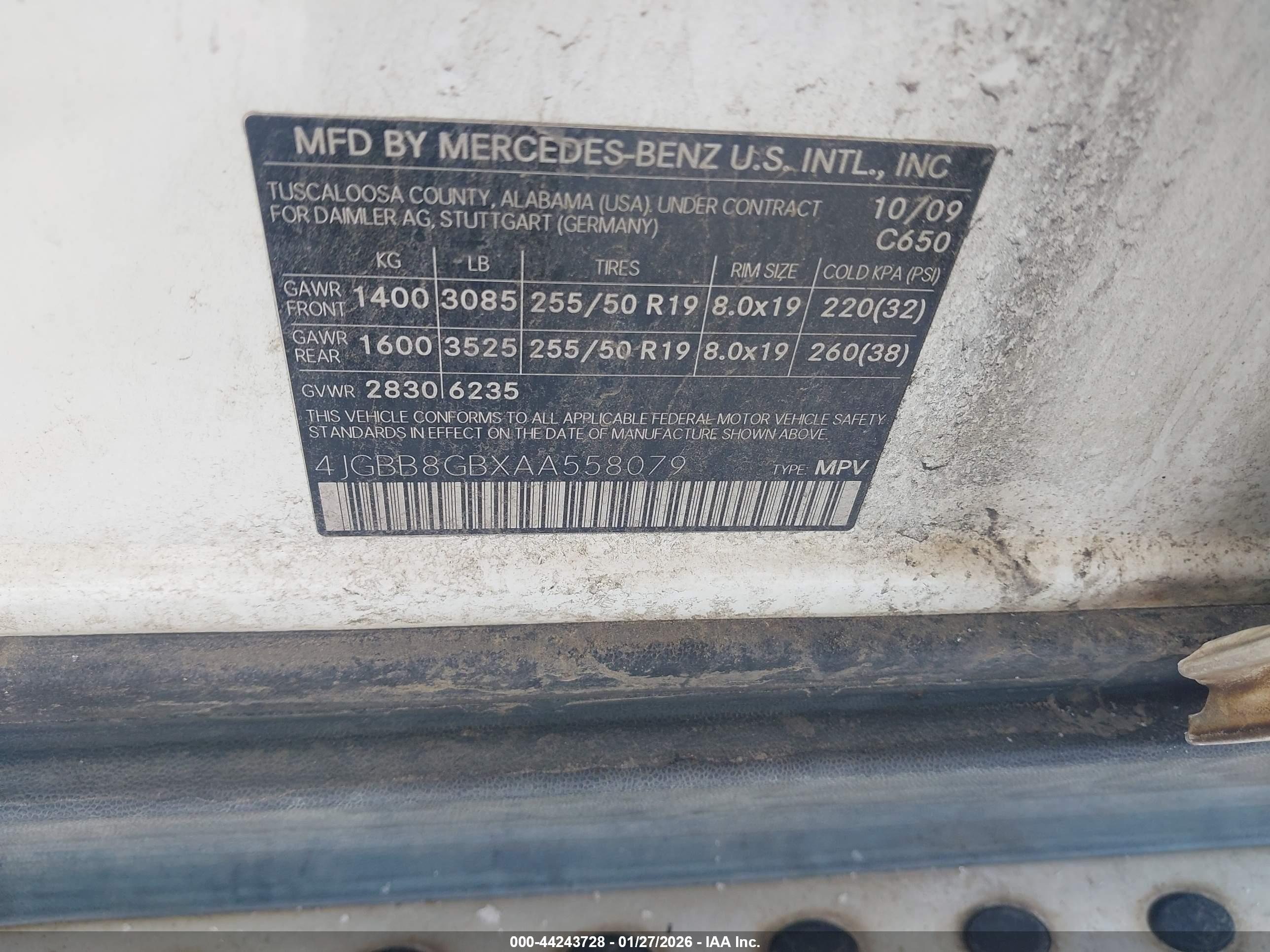 MERCEDES-BENZ ML image 9