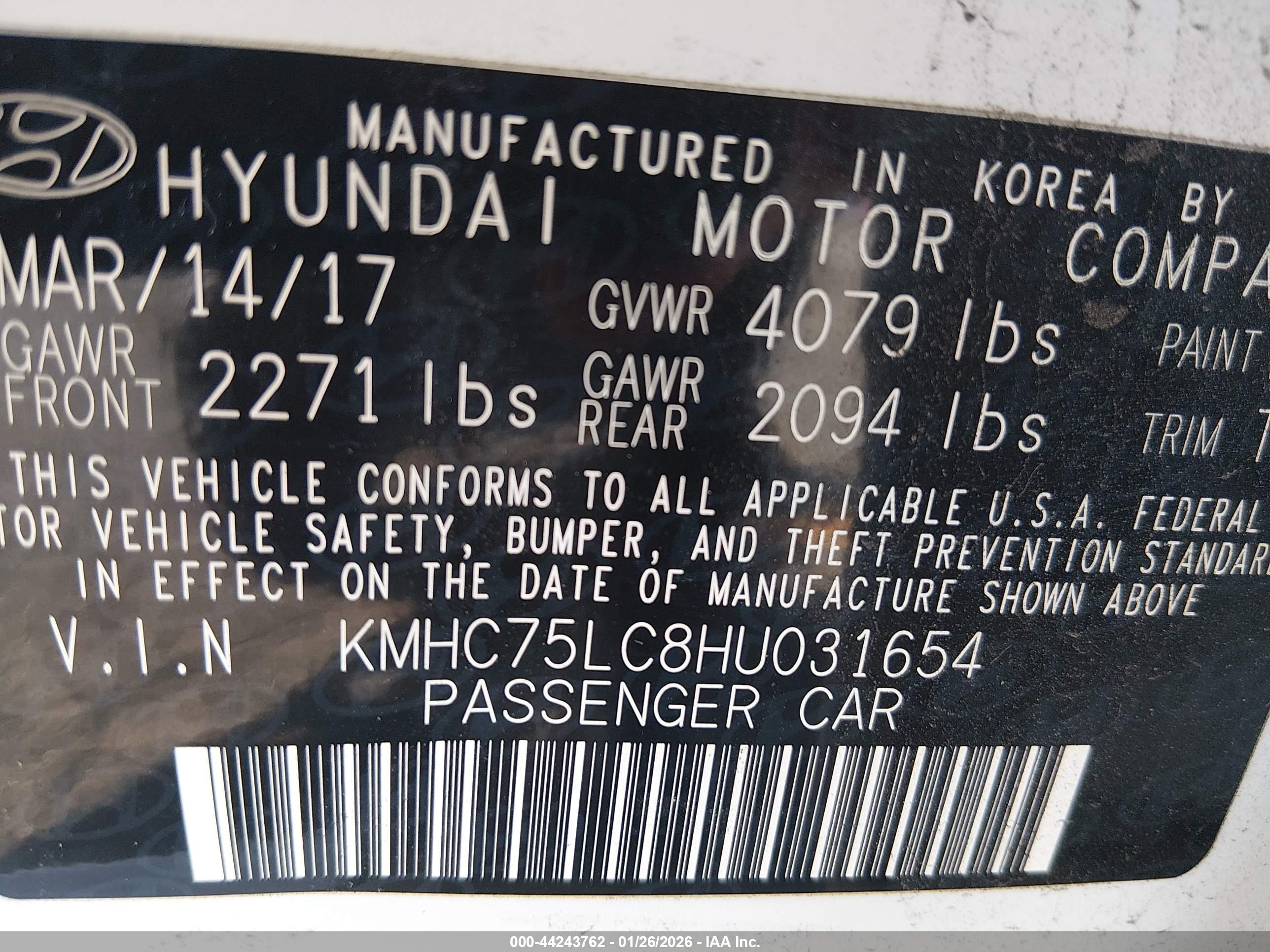 HYUNDAI IONIQ image 9