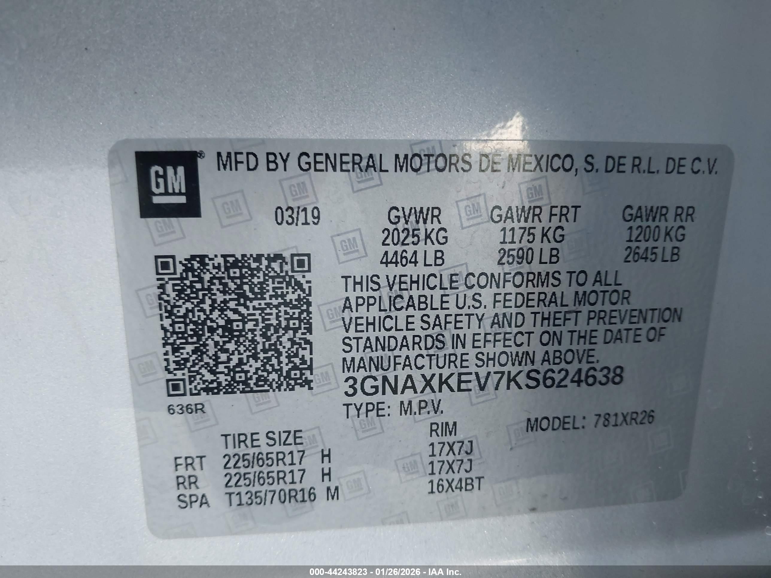 CHEVROLET EQUINOX image 9