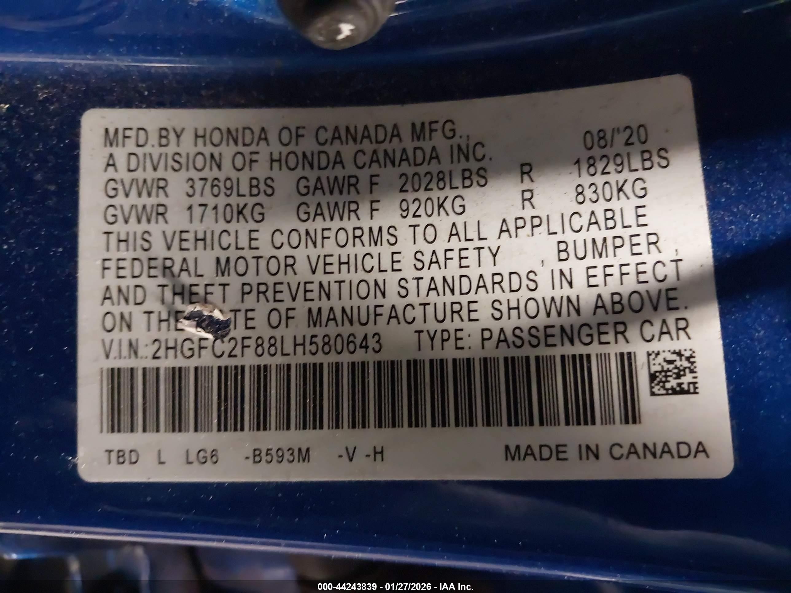 HONDA CIVIC image 9