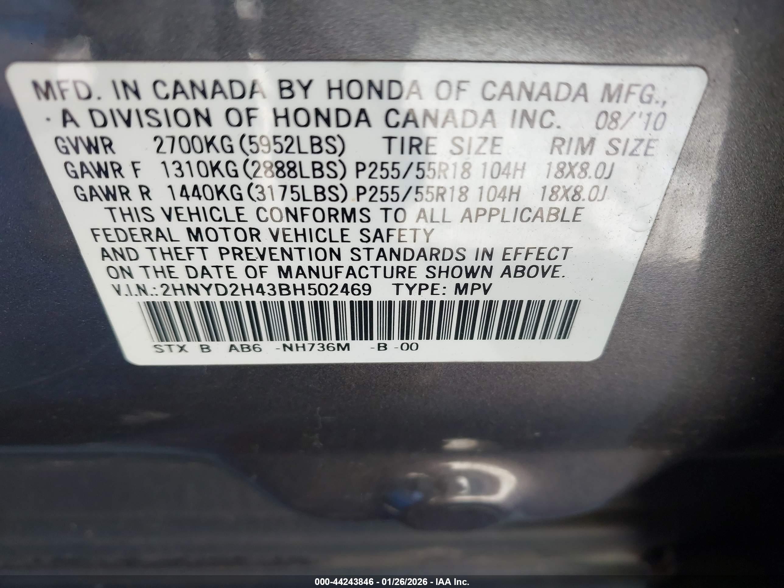 ACURA MDX image 9