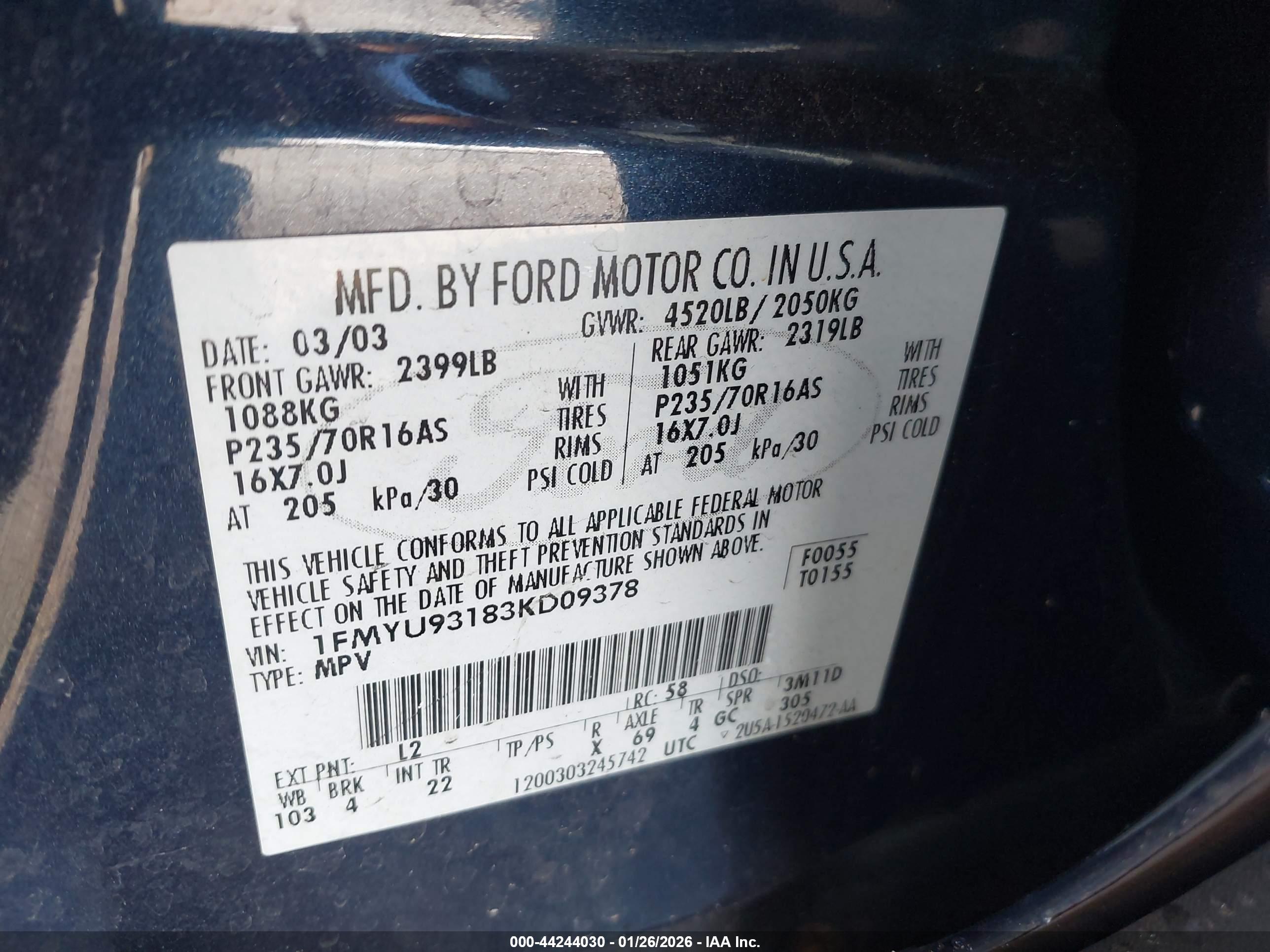 FORD ESCAPE image 9